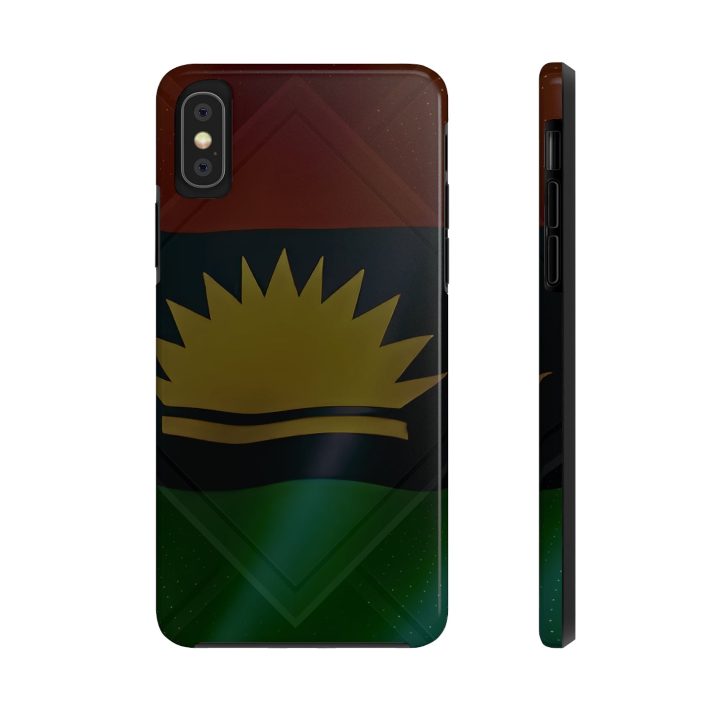 Diamond Emblem United States of Biafra - Tough iPhone Cases (iPhone 7, 8, X, 11, 12, 13, 14, 15)