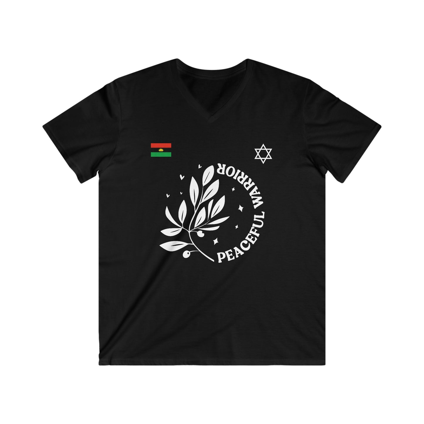 Peaceful Warrior V-Neck (USA)