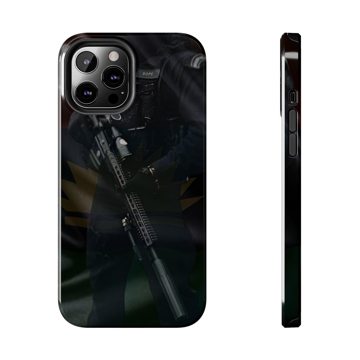 Biafra Soldier VI - Tough iPhone Cases (iPhone 7, 8, X, 11, 12, 13, 14, 15)