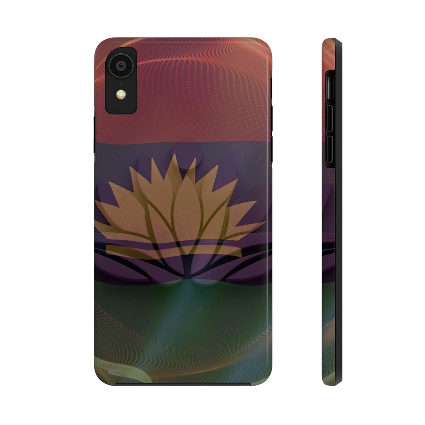 United States of Biafra Flag Flower Blend 1 - Tough iPhone Cases (iPhone 7, 8, X, 11, 12, 13, 14, 15)