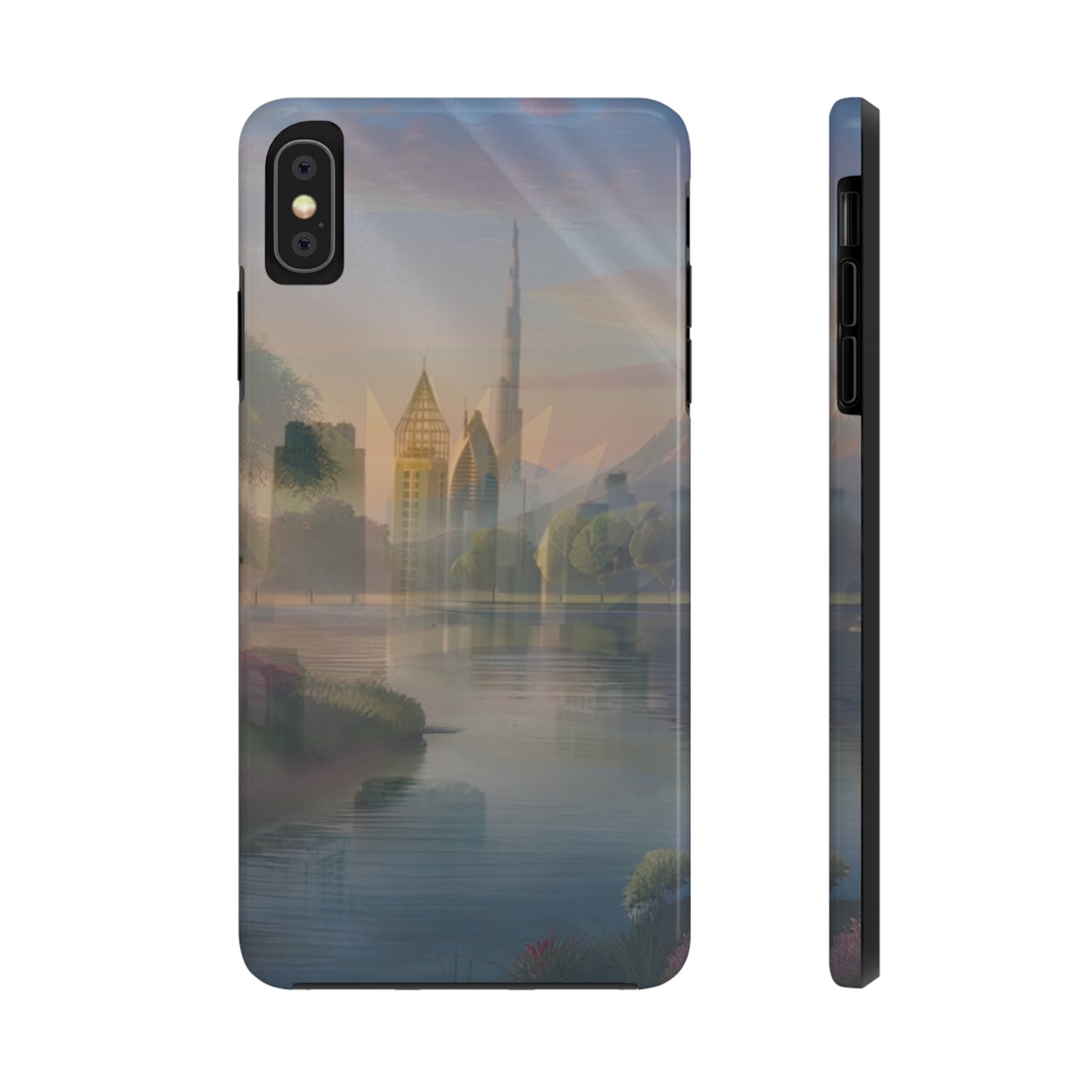 City Neighborhood Pond United States of Biafra - Tough iPhone Cases (iPhone 7, 8, X, 11, 12, 13, 14, 15)