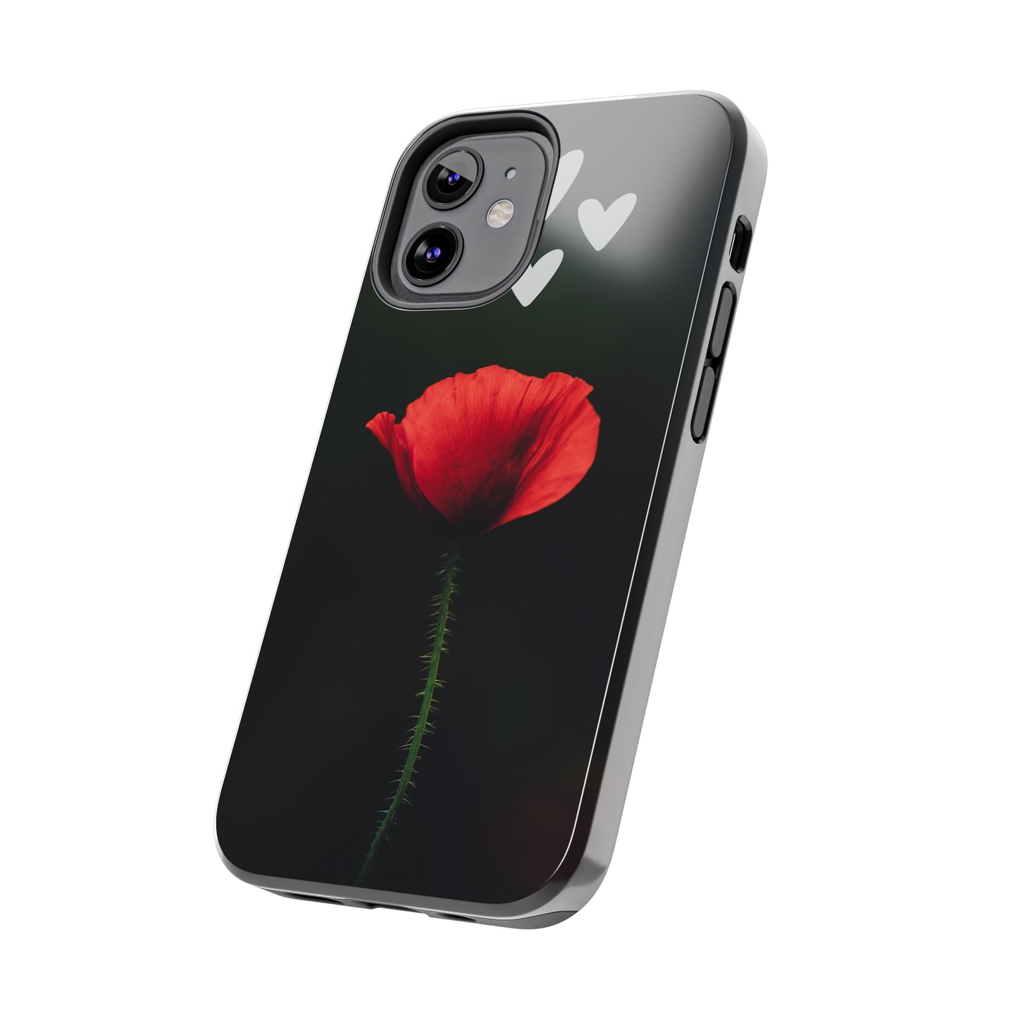 Red Rose - Tough iPhone Cases (iPhone 7, 8, X, 11, 12, 13, 14, 15)