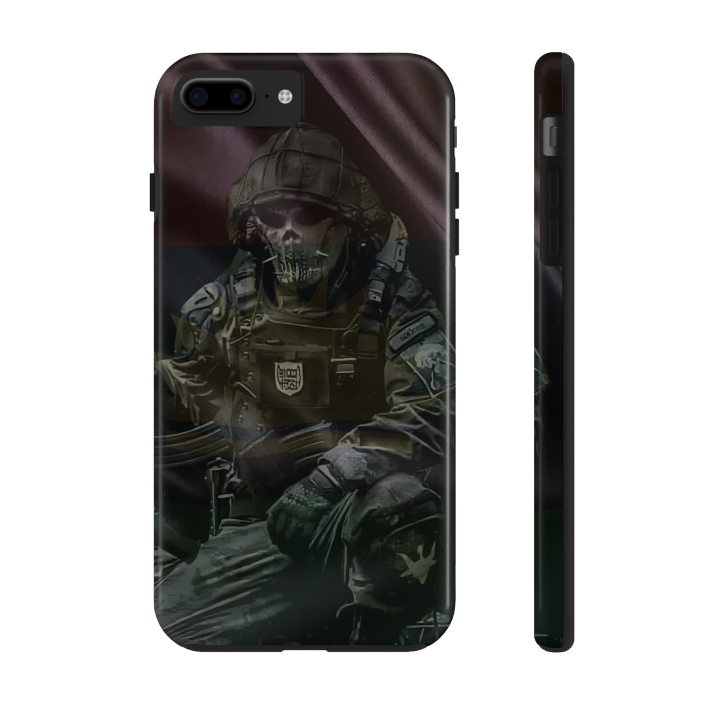 Biafra Soldier II - Tough iPhone Cases (iPhone 7, 8, X, 11, 12, 13, 14, 15)