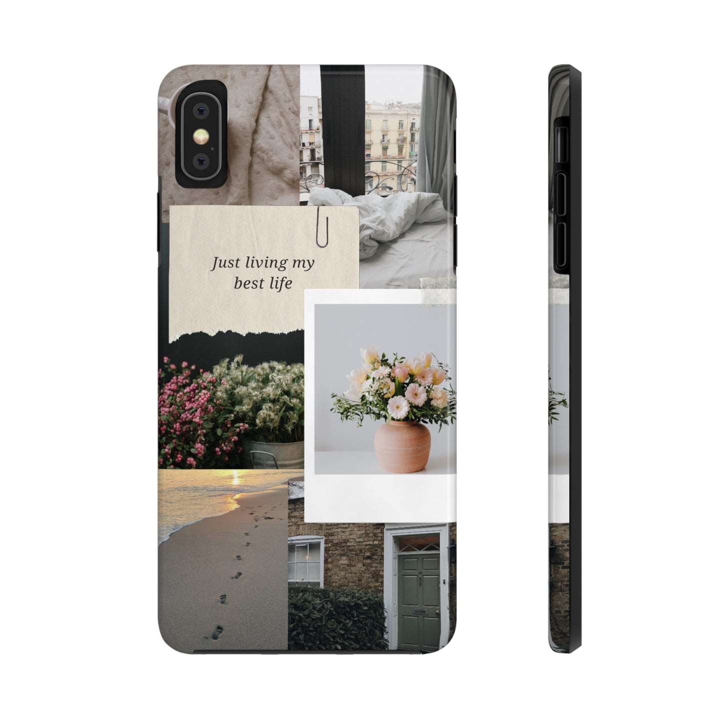 Just Living My Best Life - Tough iPhone Cases (iPhone 7, 8, X, 11, 12, 13, 14, 15)