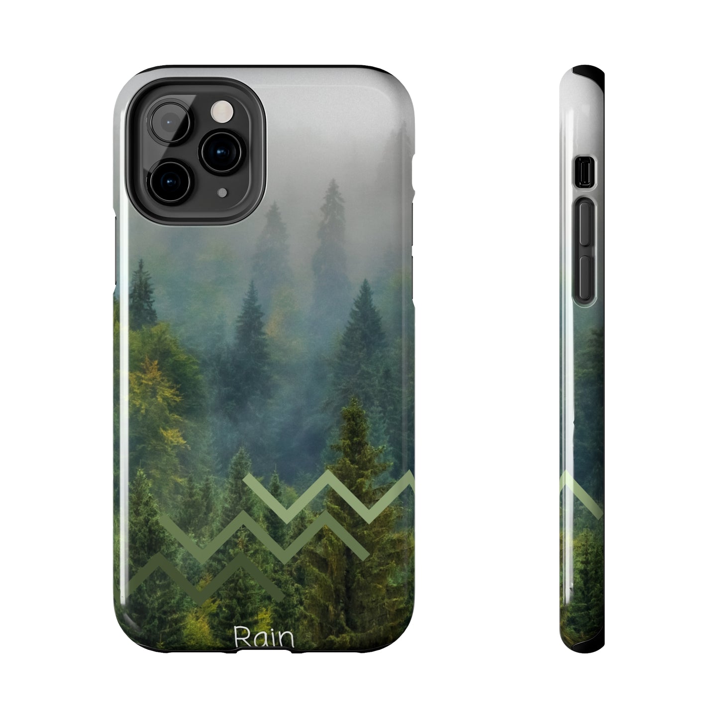 Rain Forest - Tough iPhone Cases (iPhone 7, 8, X, 11, 12, 13, 14, 15)
