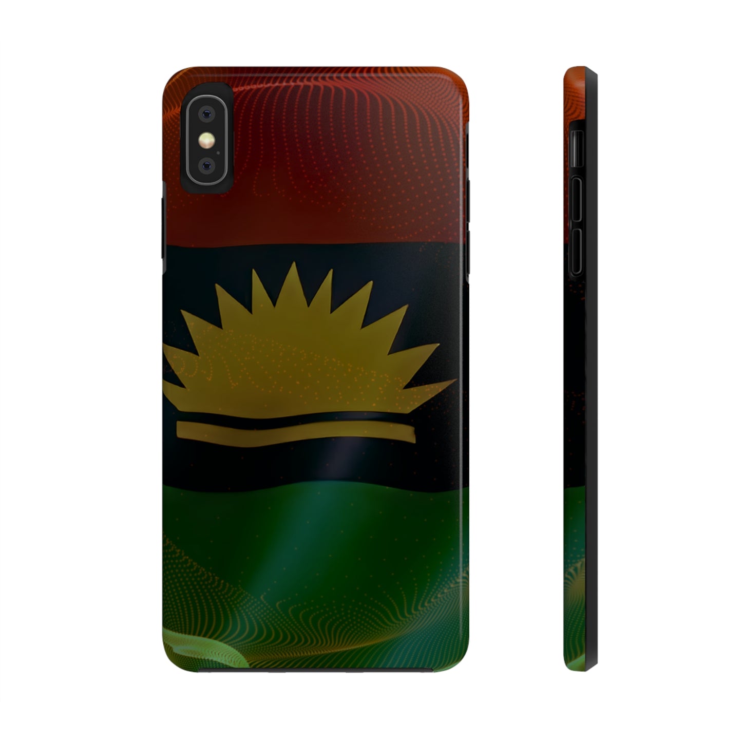 United States of Biafra Flag - Tough iPhone Cases (iPhone 7, 8, X, 11, 12, 13, 14, 15)