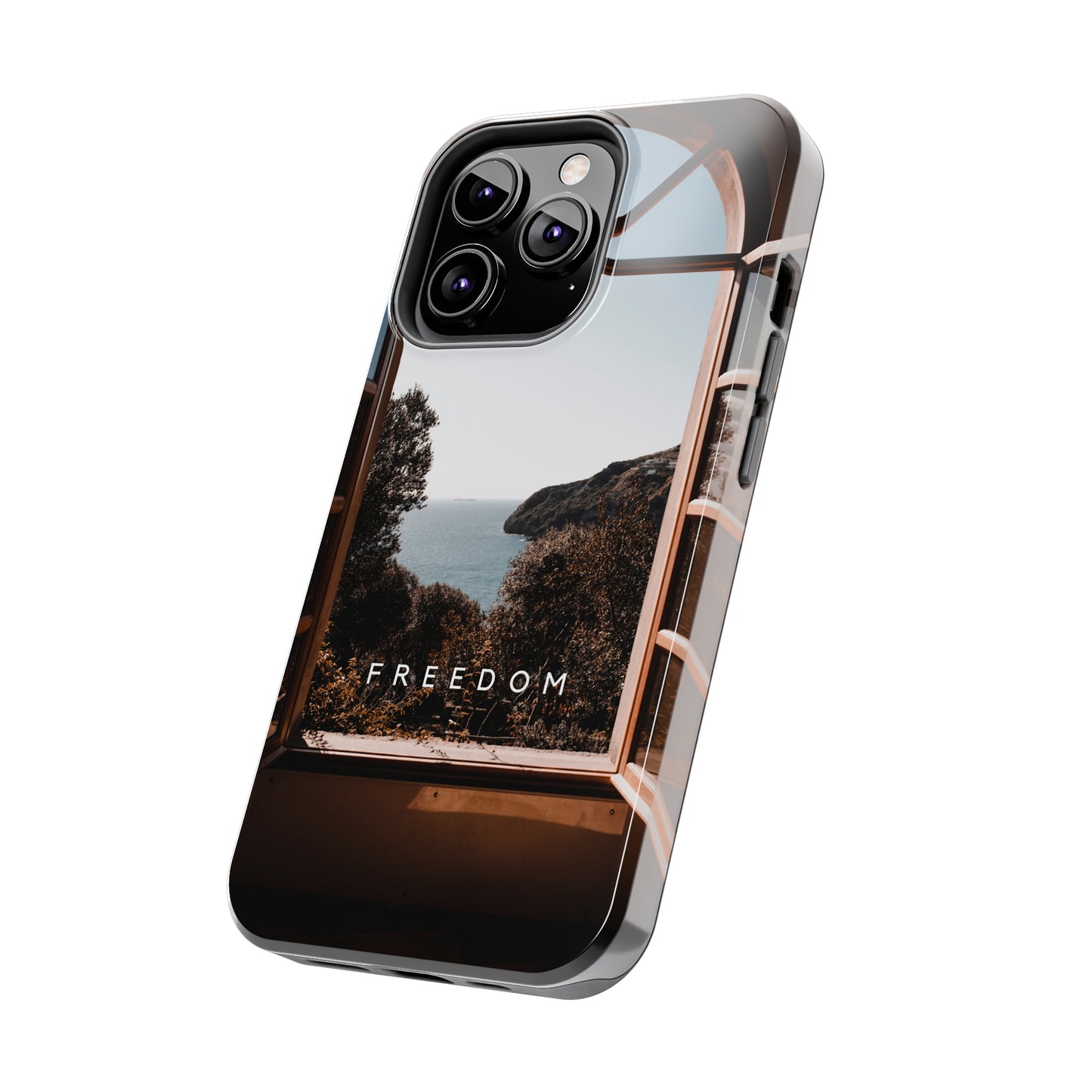Freedom Awaits - Tough iPhone Cases (iPhone 7, 8, X, 11, 12, 13, 14, 15)
