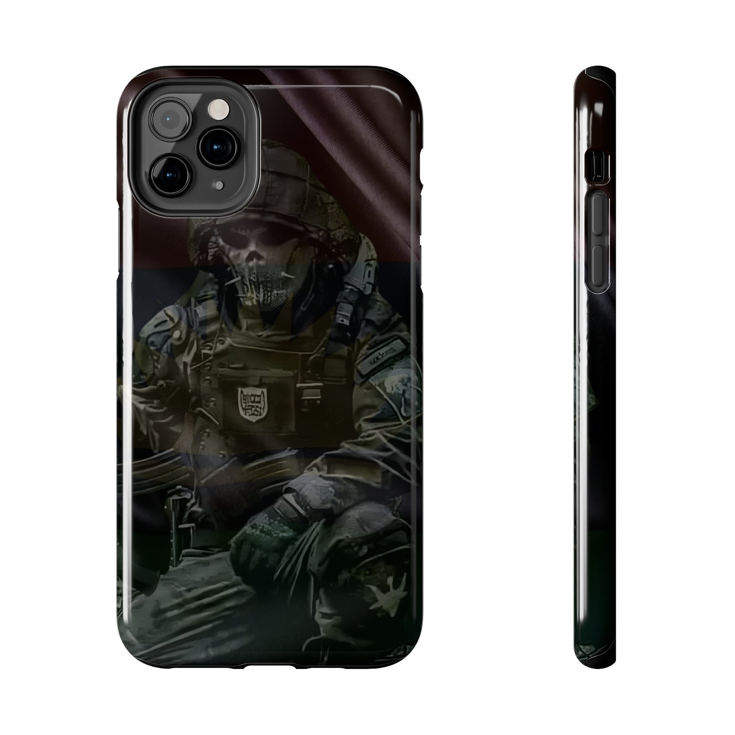 Biafra Soldier II - Tough iPhone Cases (iPhone 7, 8, X, 11, 12, 13, 14, 15)