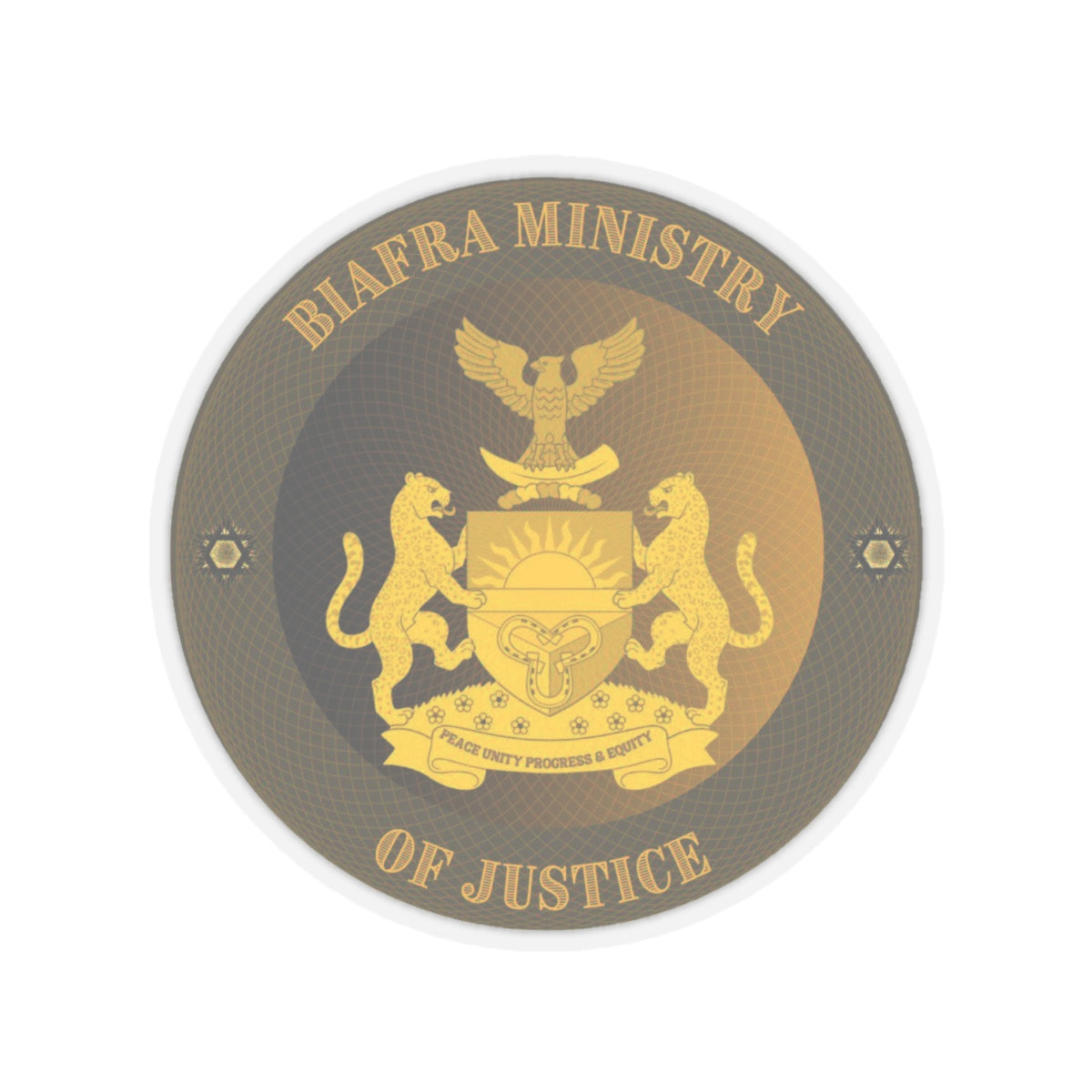 Ministry of Justice Kiss-Cut Stickers