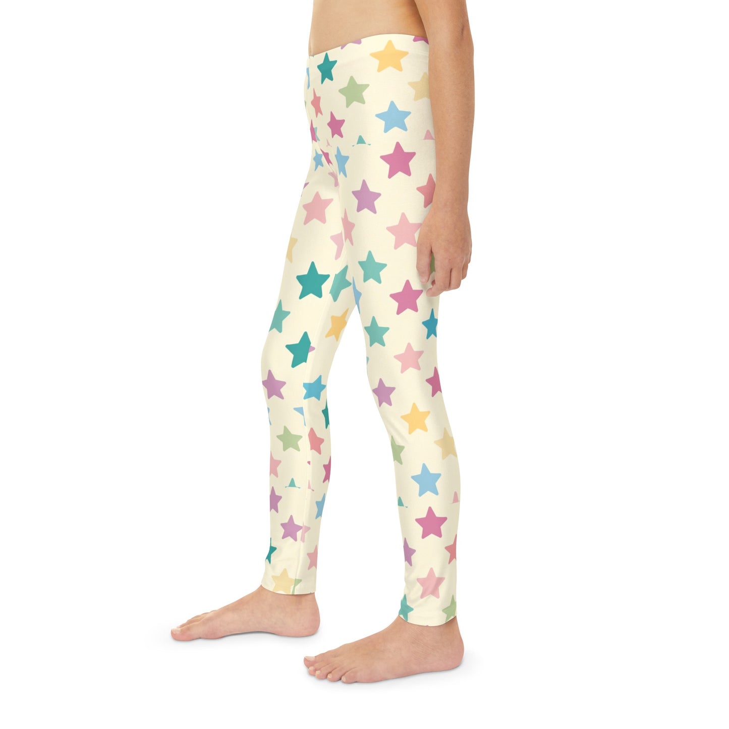 Shinny Stars Youth Full-Length Leggings