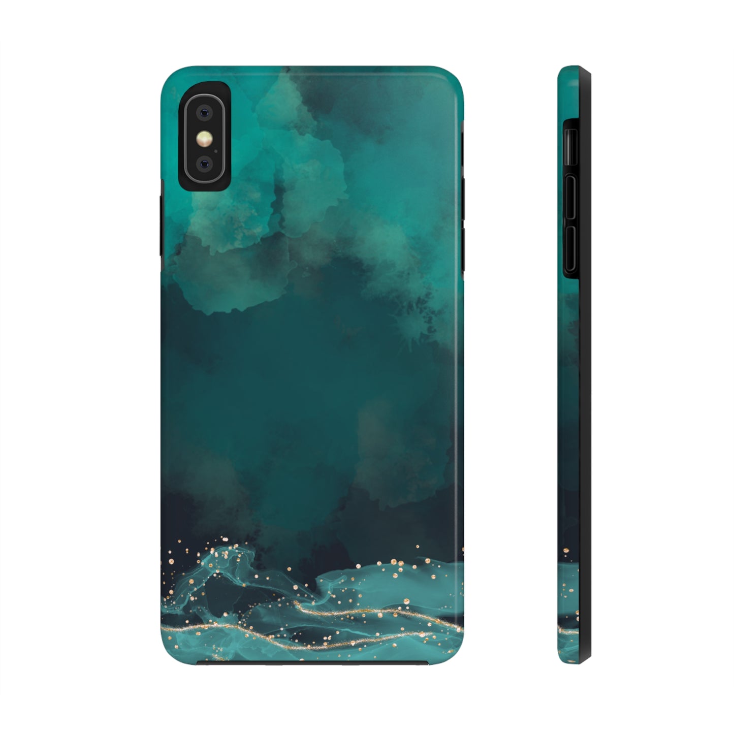 Green Smoke - Tough iPhone Cases (iPhone 7, 8, X, 11, 12, 13, 14, 15)