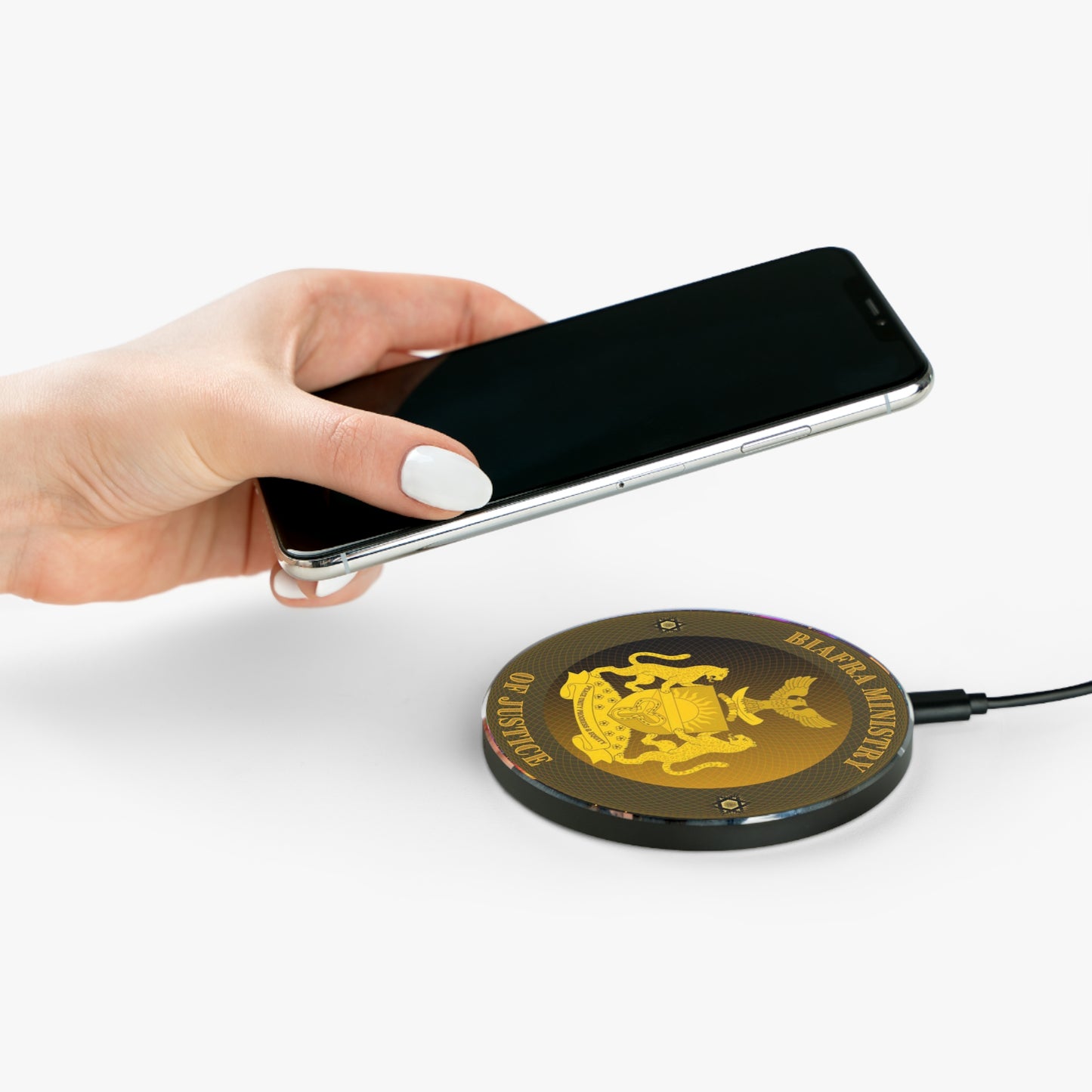 Biafra Ministry of Justice Wireless Charger