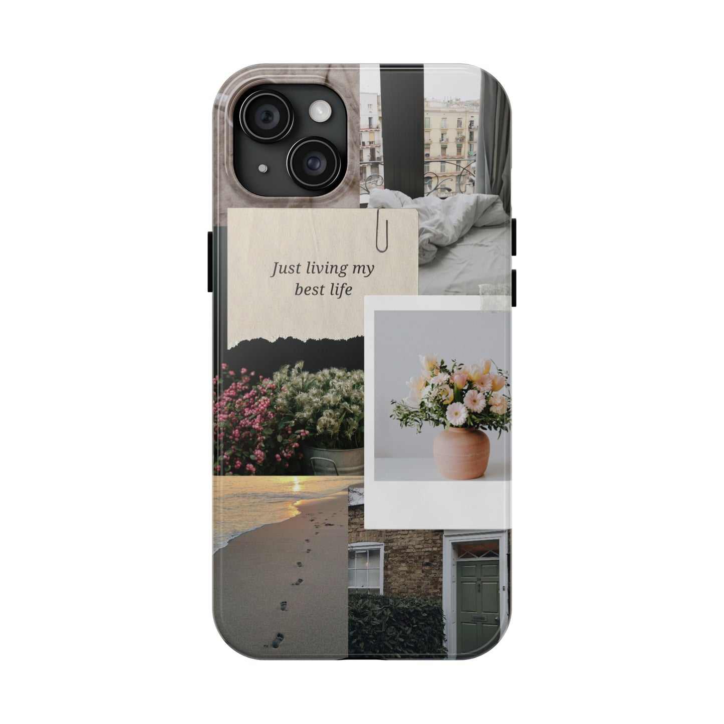 Just Living My Best Life - Tough iPhone Cases (iPhone 7, 8, X, 11, 12, 13, 14, 15)