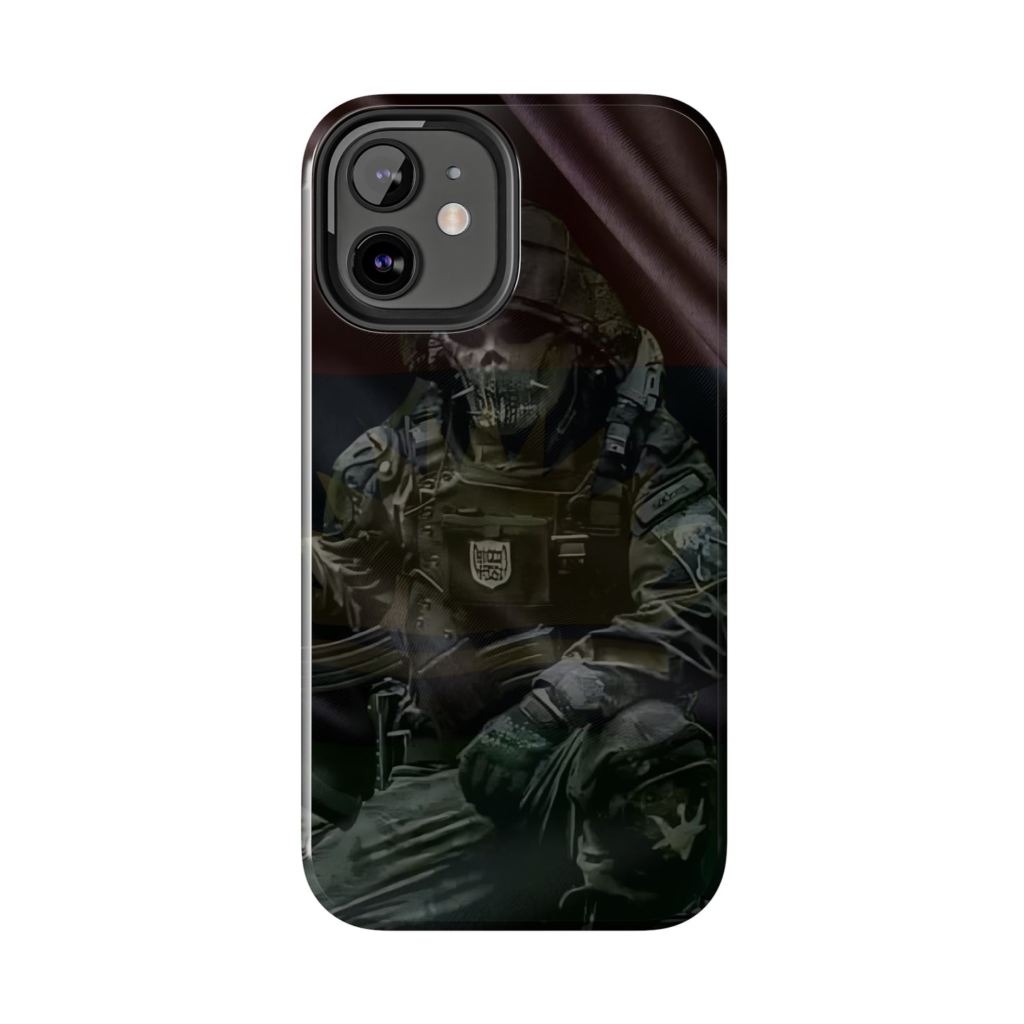 Biafra Soldier II - Tough iPhone Cases (iPhone 7, 8, X, 11, 12, 13, 14, 15)