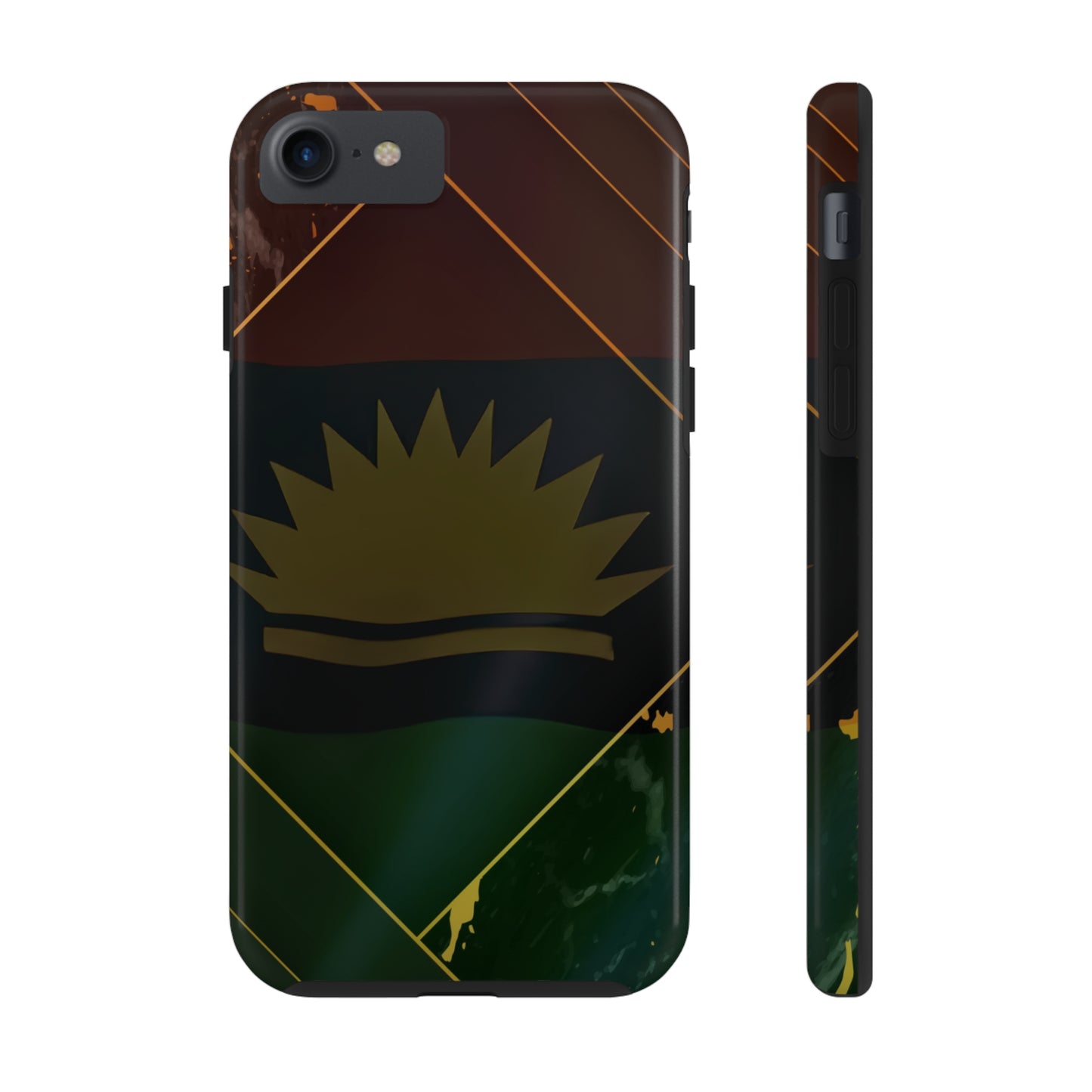Focus, United States of Biafra - Tough iPhone Cases (iPhone 7, 8, X, 11, 12, 13, 14, 15)