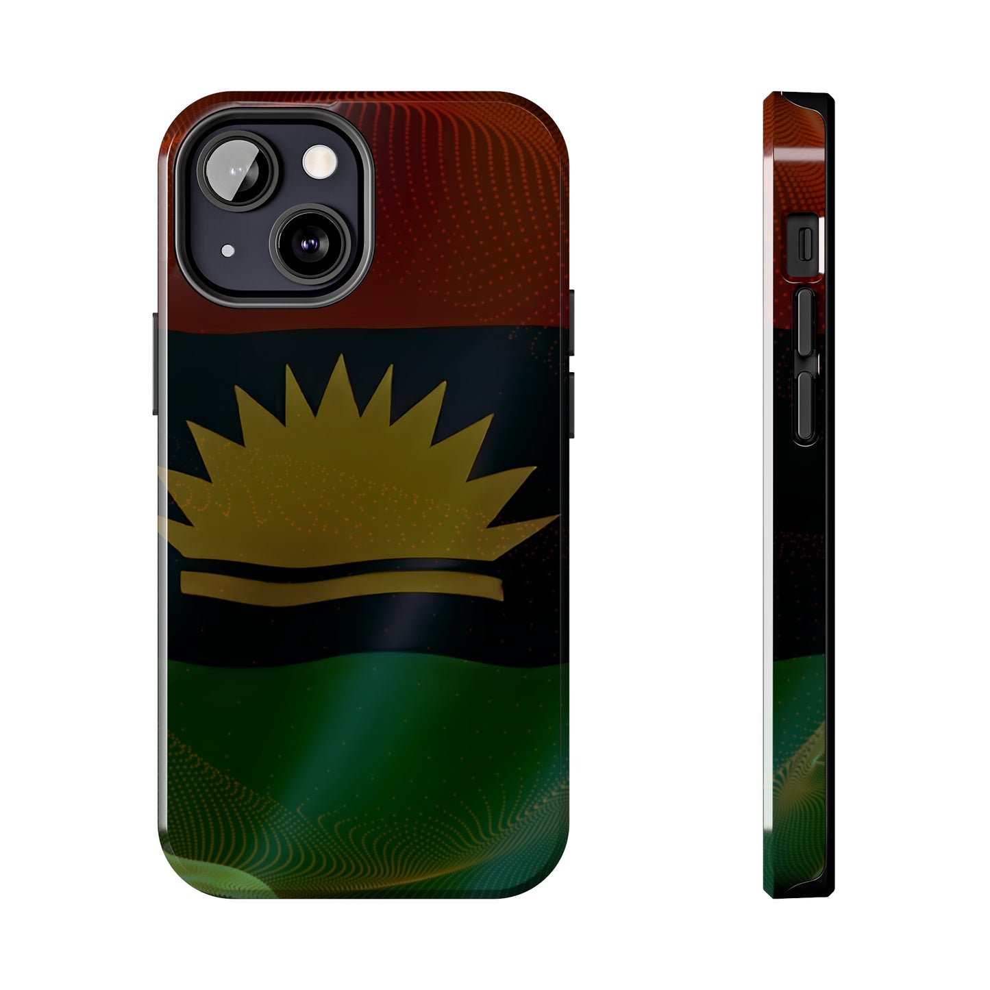 United States of Biafra Flag - Tough iPhone Cases (iPhone 7, 8, X, 11, 12, 13, 14, 15)