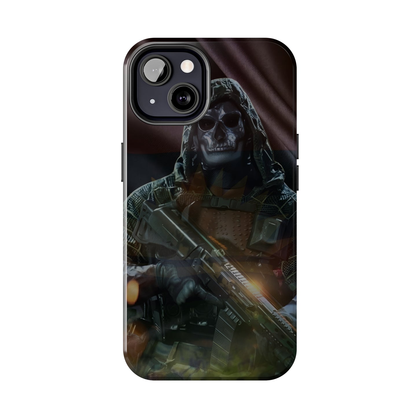 Biafra Soldier - Tough iPhone Cases (iPhone 7, 8, X, 11, 12, 13, 14, 15)