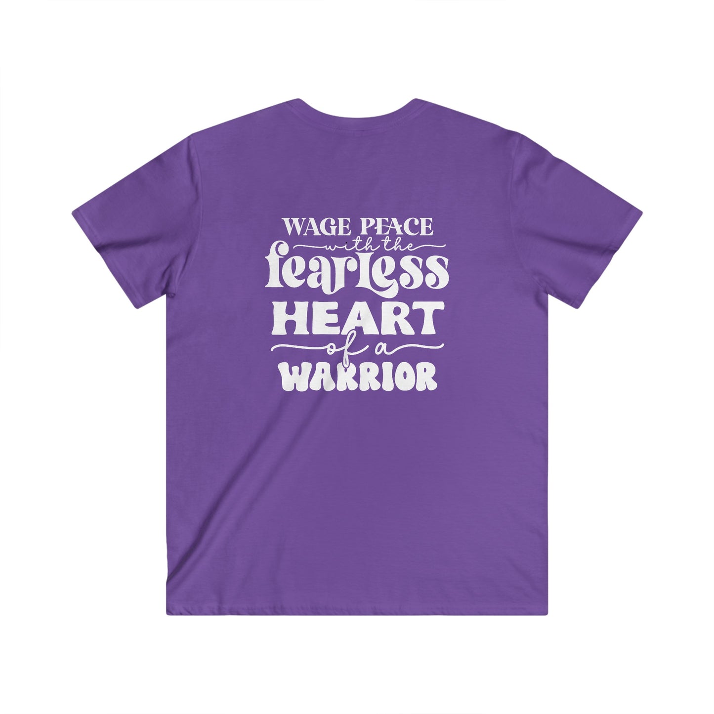 Peaceful Warrior V-Neck (USA)