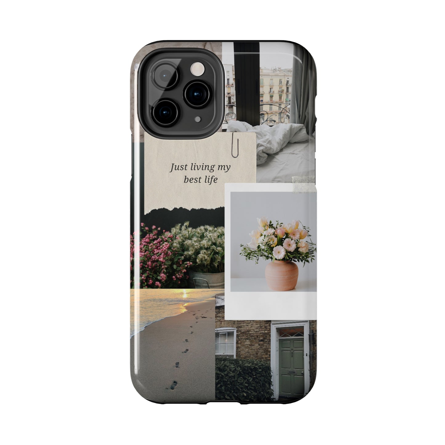Just Living My Best Life - Tough iPhone Cases (iPhone 7, 8, X, 11, 12, 13, 14, 15)