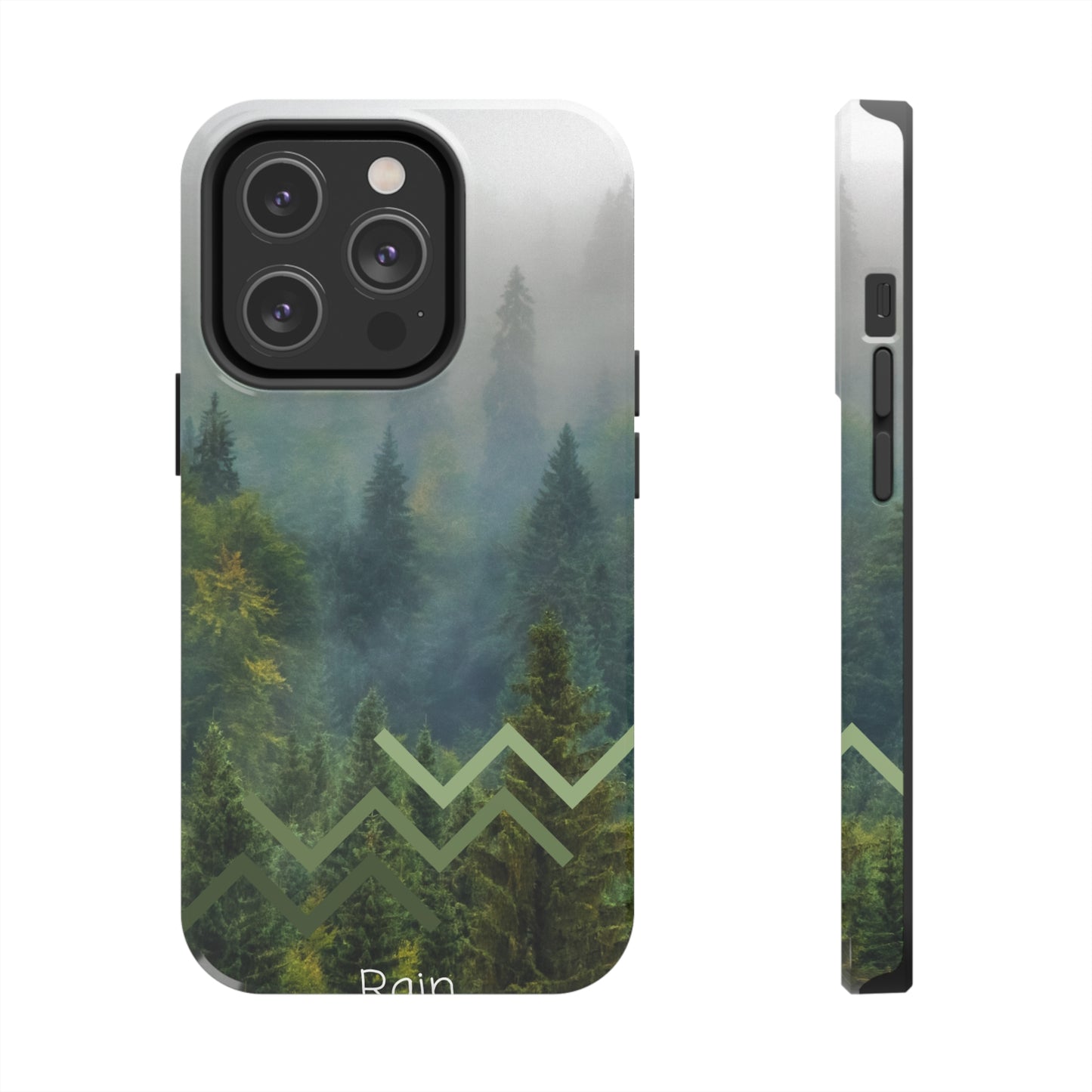 Rain Forest - Tough iPhone Cases (iPhone 7, 8, X, 11, 12, 13, 14, 15)