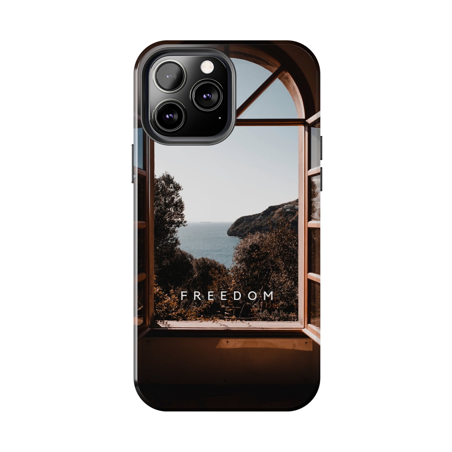 Freedom Awaits - Tough iPhone Cases (iPhone 7, 8, X, 11, 12, 13, 14, 15)