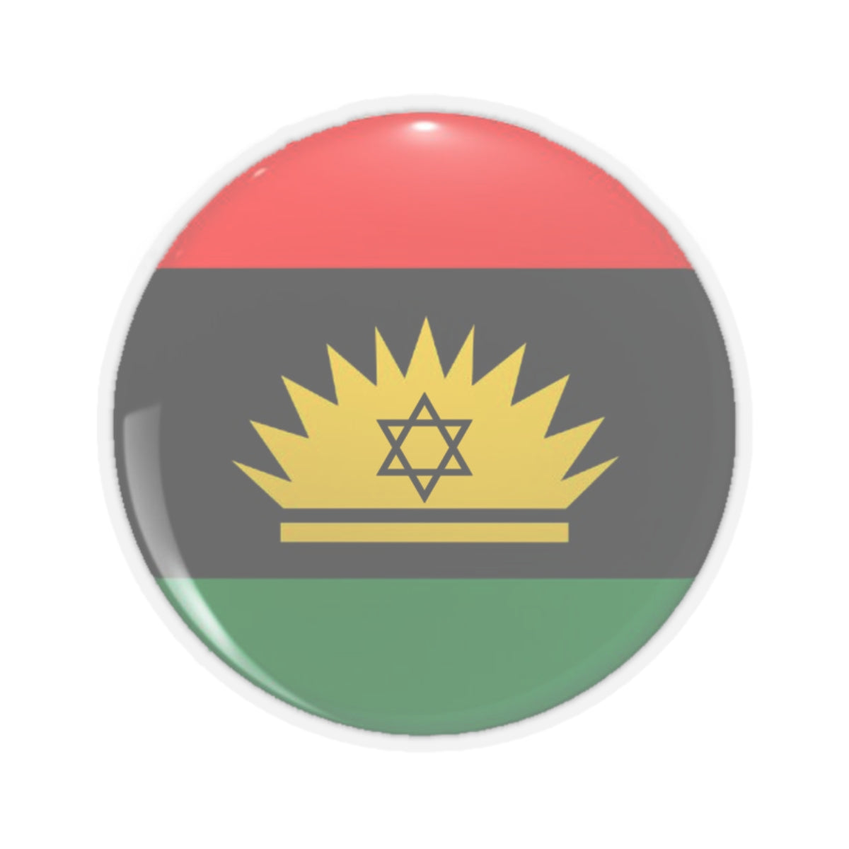 Biafra Kiss-Cut Stickers