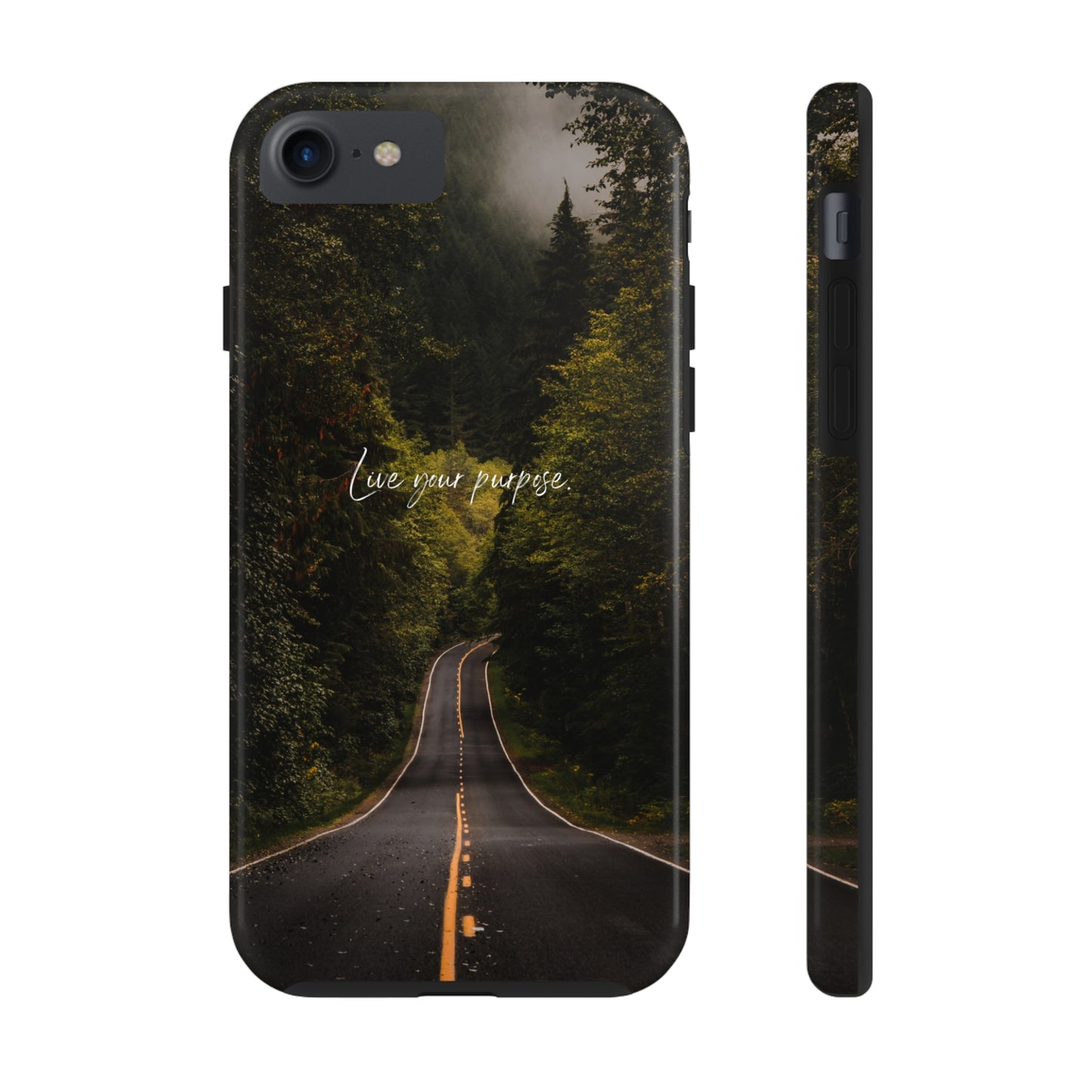 Live your Purpose - Tough iPhone Cases (iPhone 7, 8, X, 11, 12, 13, 14, 15)