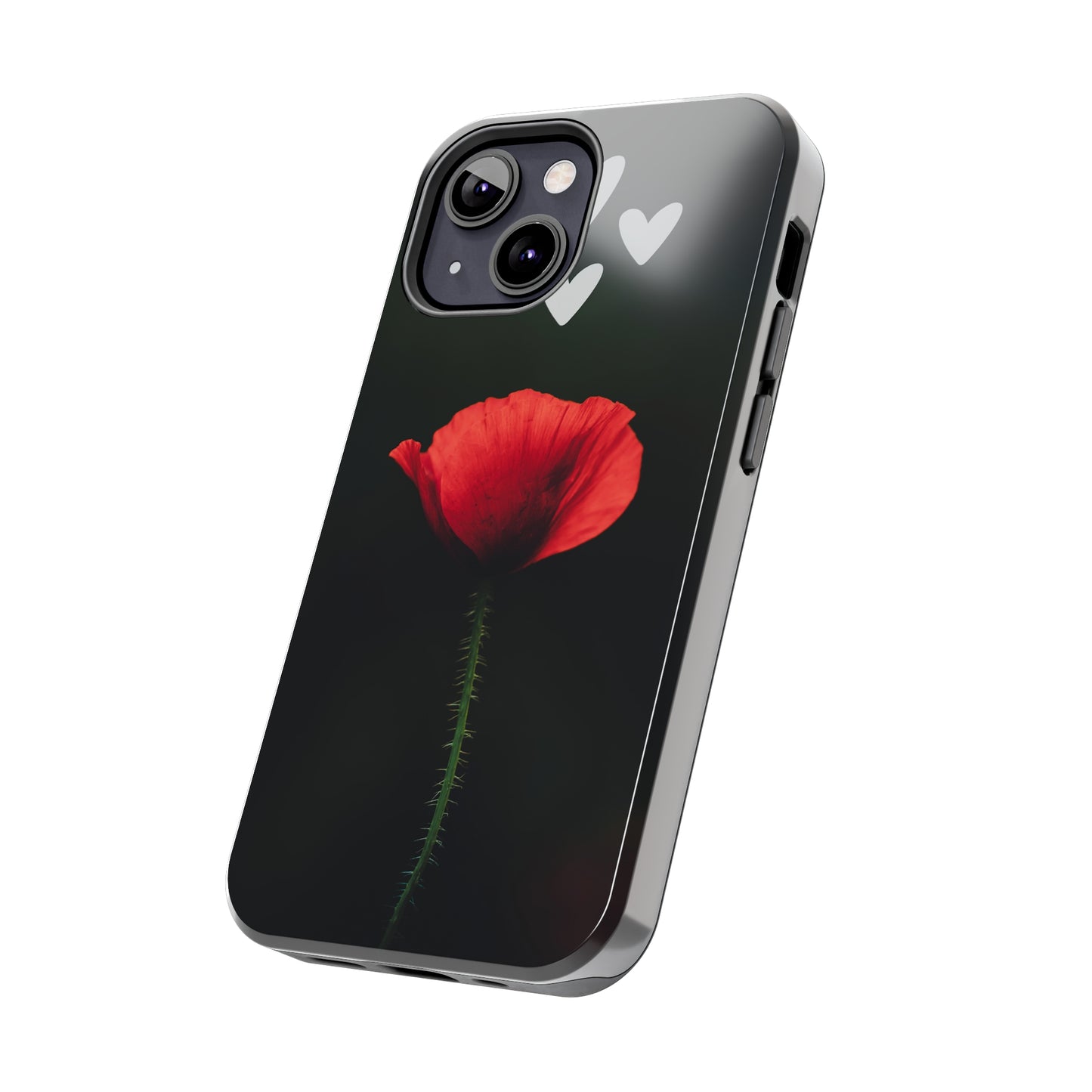 Red Rose - Tough iPhone Cases (iPhone 7, 8, X, 11, 12, 13, 14, 15)