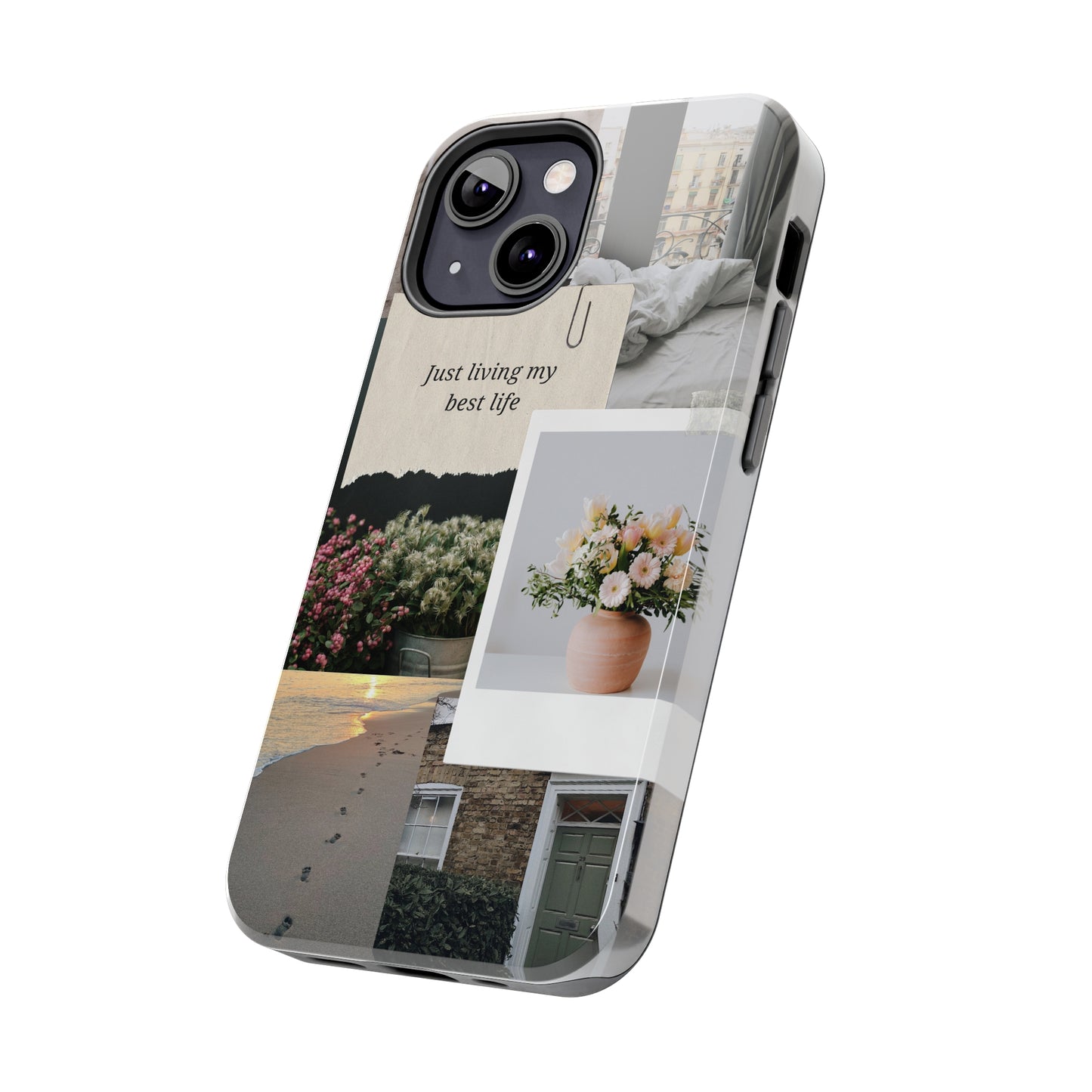 Just Living My Best Life - Tough iPhone Cases (iPhone 7, 8, X, 11, 12, 13, 14, 15)