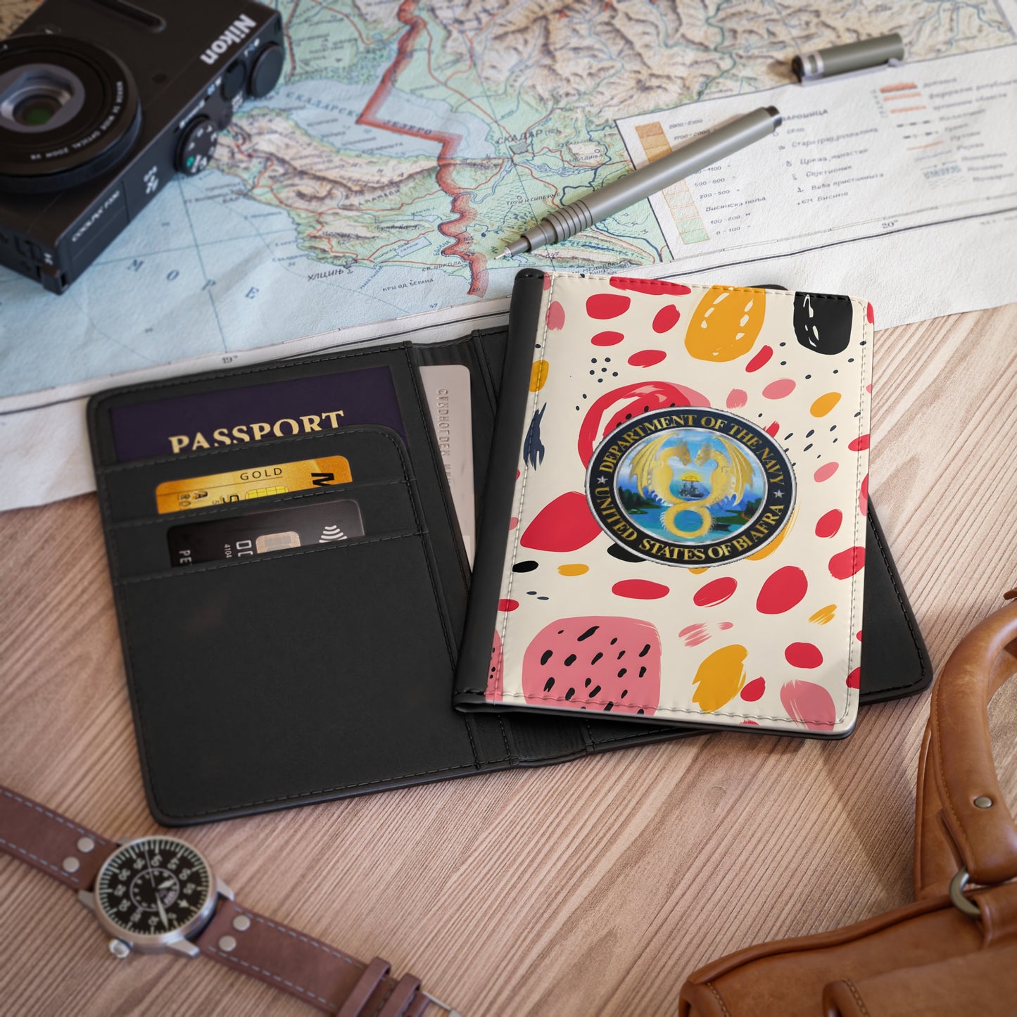 Biafra Navy Passport Cover