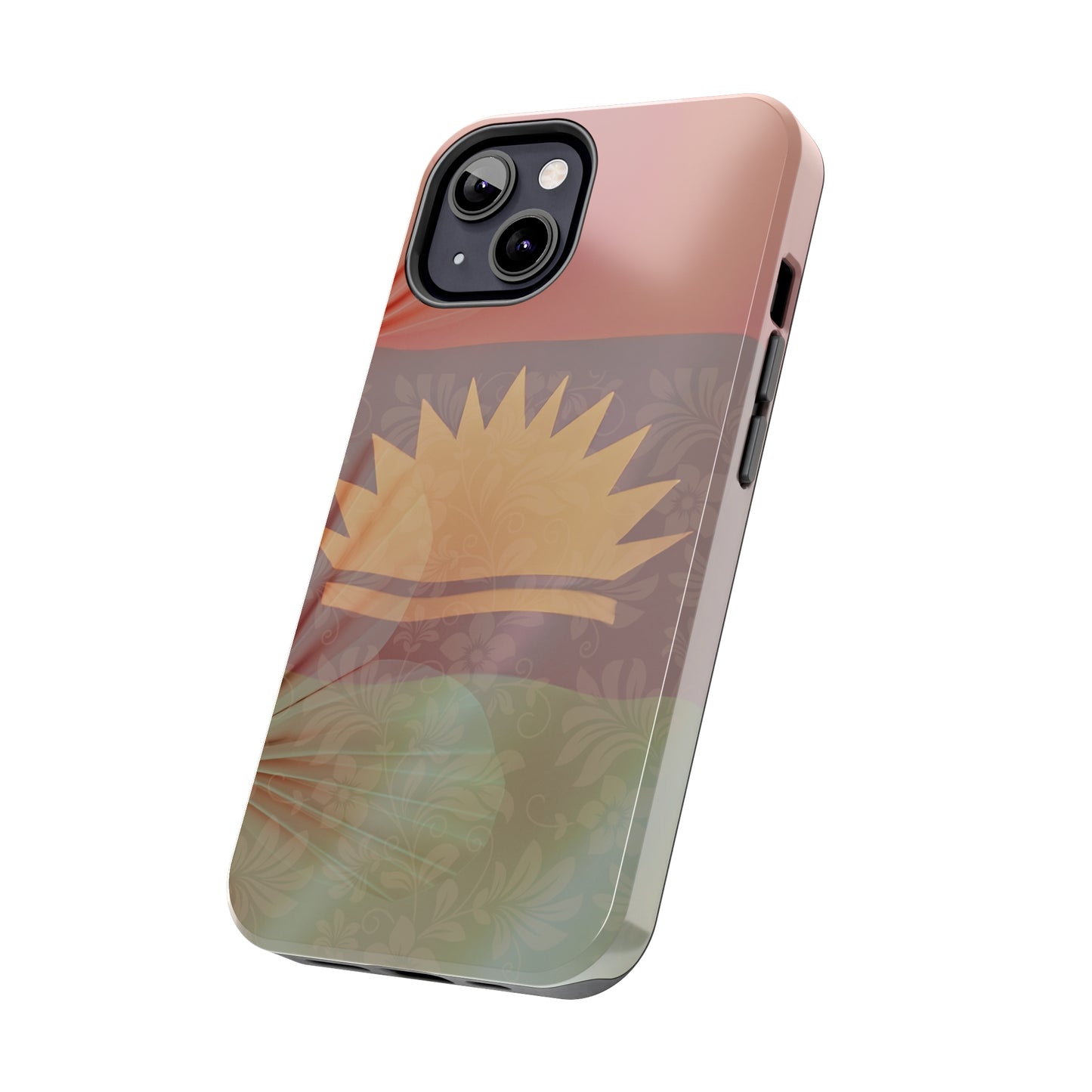 United States of Biafra Flag Flower Blend 5 - Tough iPhone Cases (iPhone 7, 8, X, 11, 12, 13, 14, 15)