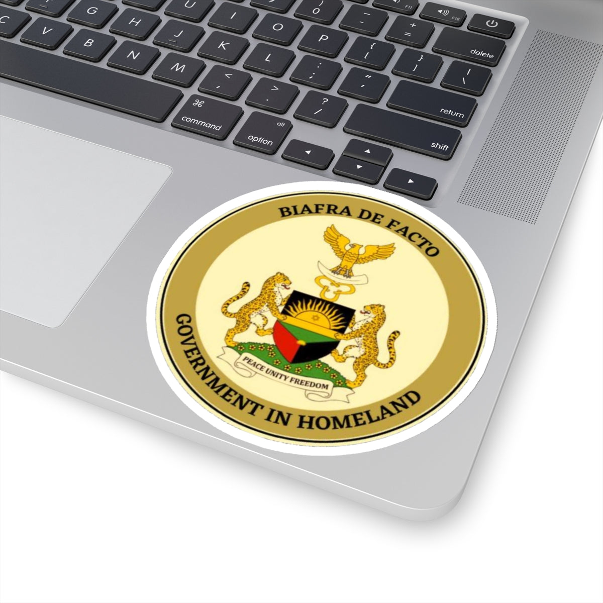 Biafra De Facto Kiss-Cut Stickers