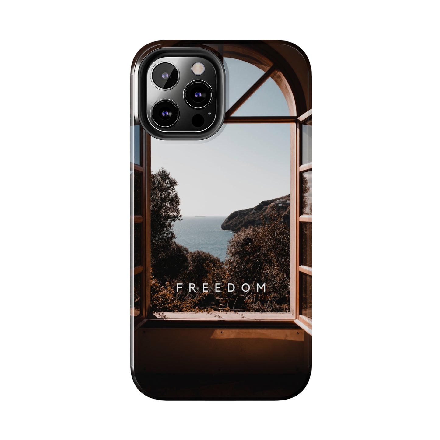 Freedom Awaits - Tough iPhone Cases (iPhone 7, 8, X, 11, 12, 13, 14, 15)