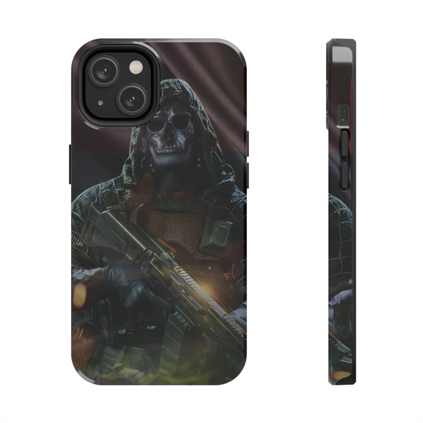 Biafra Soldier - Tough iPhone Cases (iPhone 7, 8, X, 11, 12, 13, 14, 15)