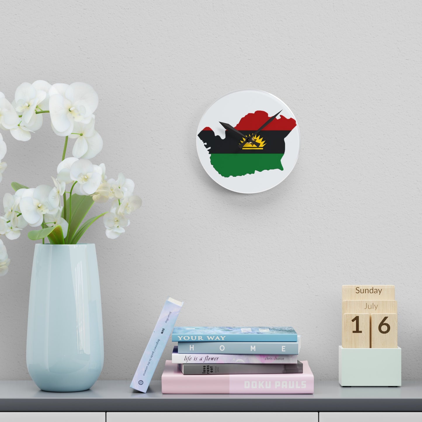 Biafra Acrylic Wall Clock