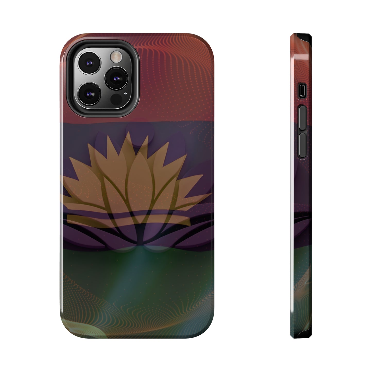 United States of Biafra Flag Flower Blend 1 - Tough iPhone Cases (iPhone 7, 8, X, 11, 12, 13, 14, 15)