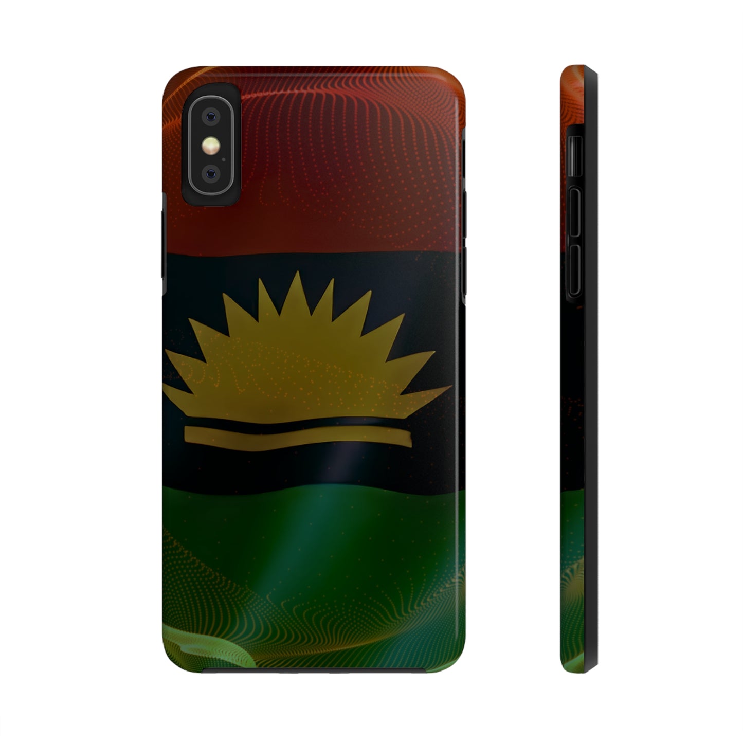 United States of Biafra Flag - Tough iPhone Cases (iPhone 7, 8, X, 11, 12, 13, 14, 15)