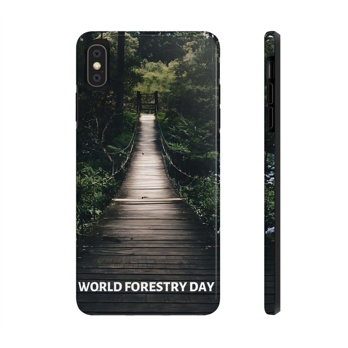 World Forest Day - Tough iPhone Cases (iPhone 7, 8, X, 11, 12, 13, 14, 15)
