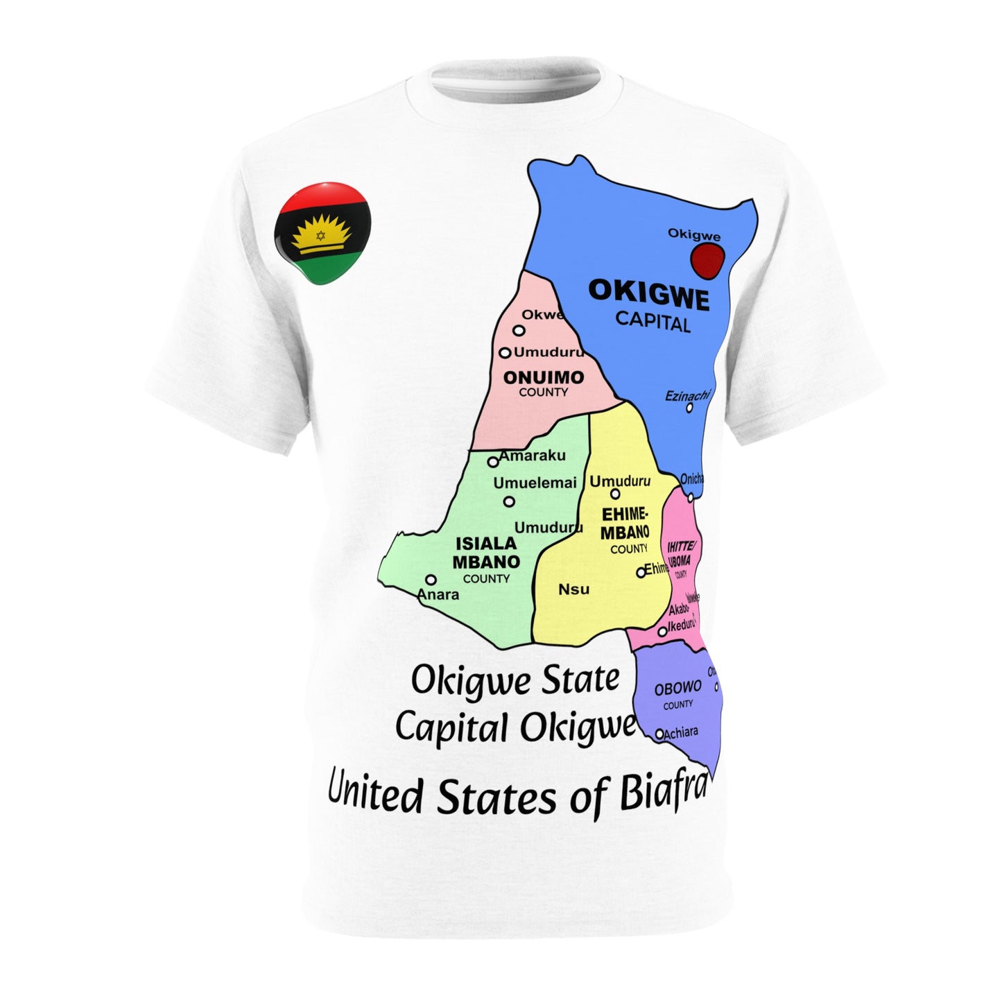Okigwe State, United States of Biafra T-Shirt