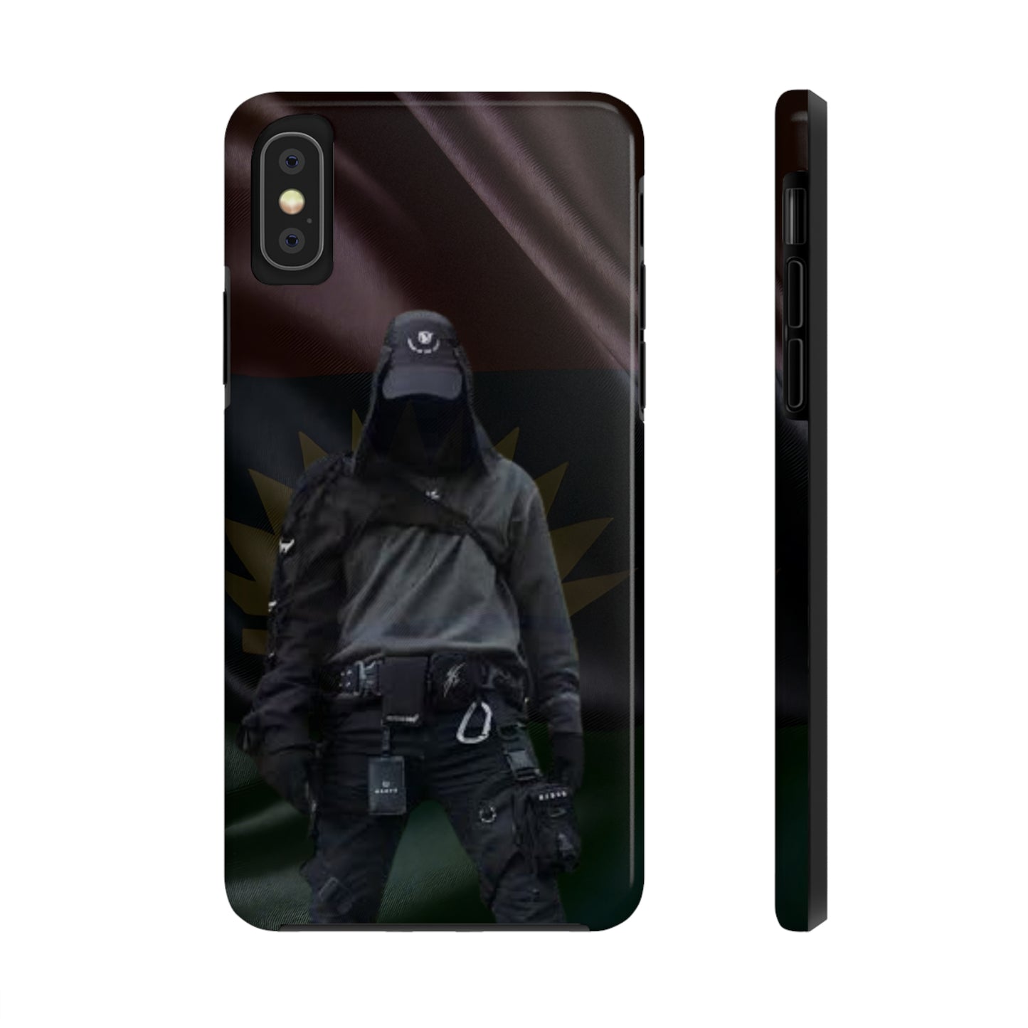 Biafra Soldier VII - Tough iPhone Cases (iPhone 7, 8, X, 11, 12, 13, 14, 15)