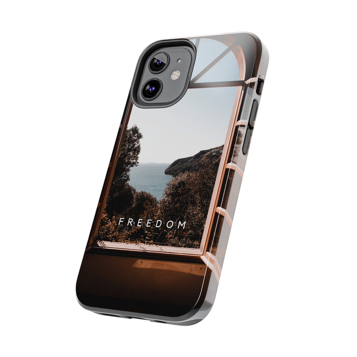 Freedom Awaits - Tough iPhone Cases (iPhone 7, 8, X, 11, 12, 13, 14, 15)
