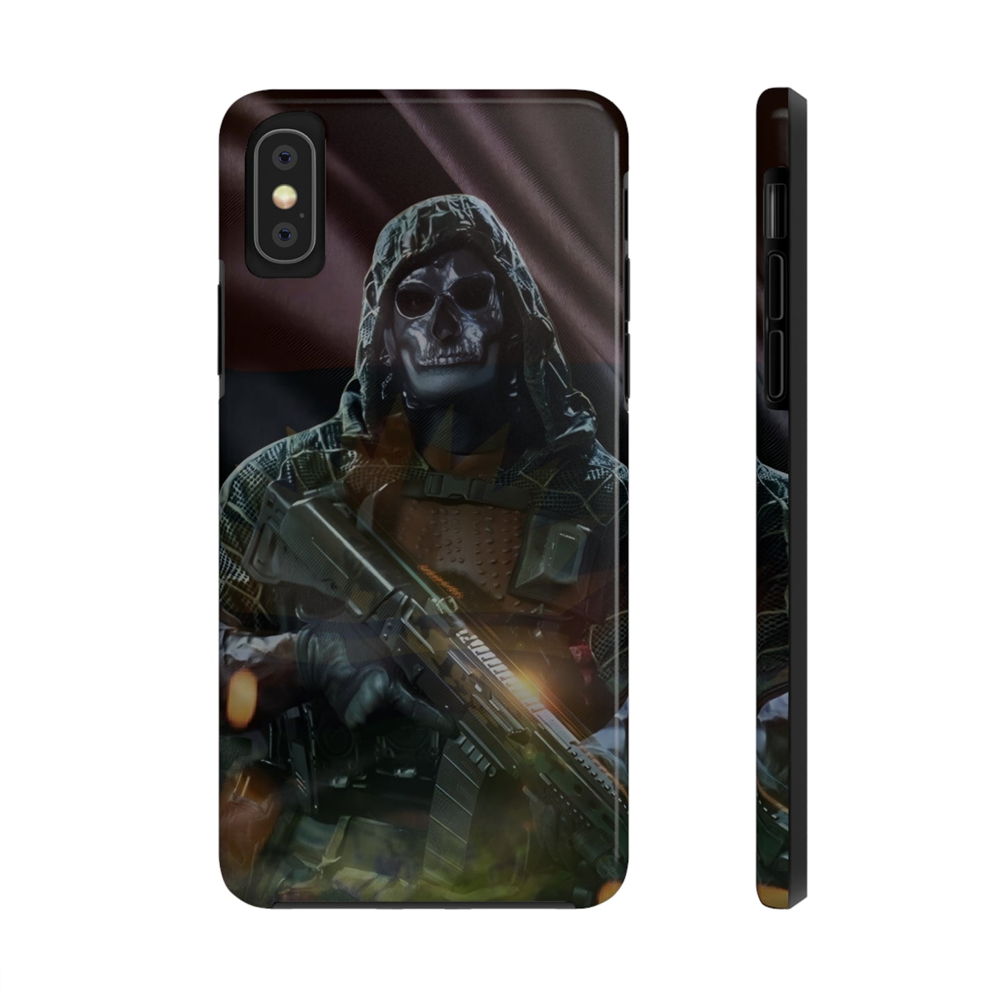 Biafra Soldier - Tough iPhone Cases (iPhone 7, 8, X, 11, 12, 13, 14, 15)