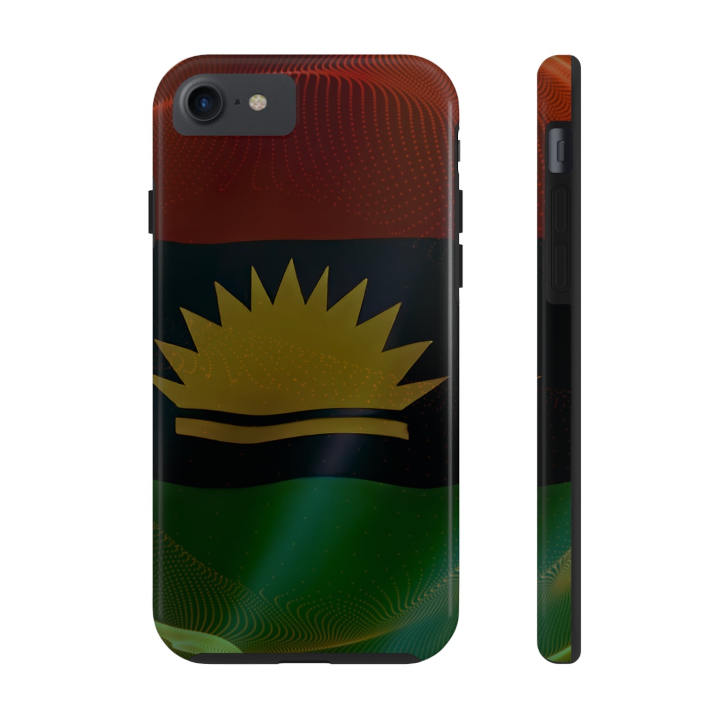 United States of Biafra Flag - Tough iPhone Cases (iPhone 7, 8, X, 11, 12, 13, 14, 15)
