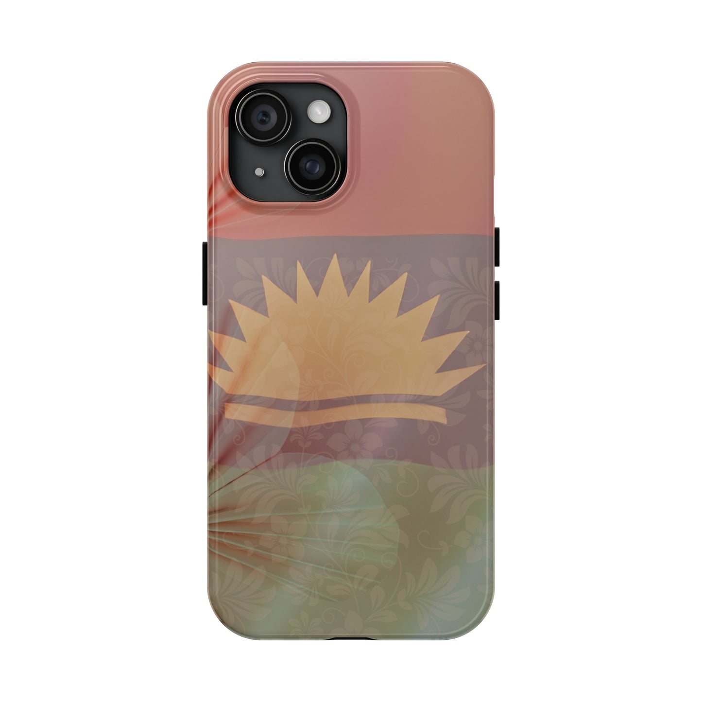 United States of Biafra Flag Flower Blend 5 - Tough iPhone Cases (iPhone 7, 8, X, 11, 12, 13, 14, 15)