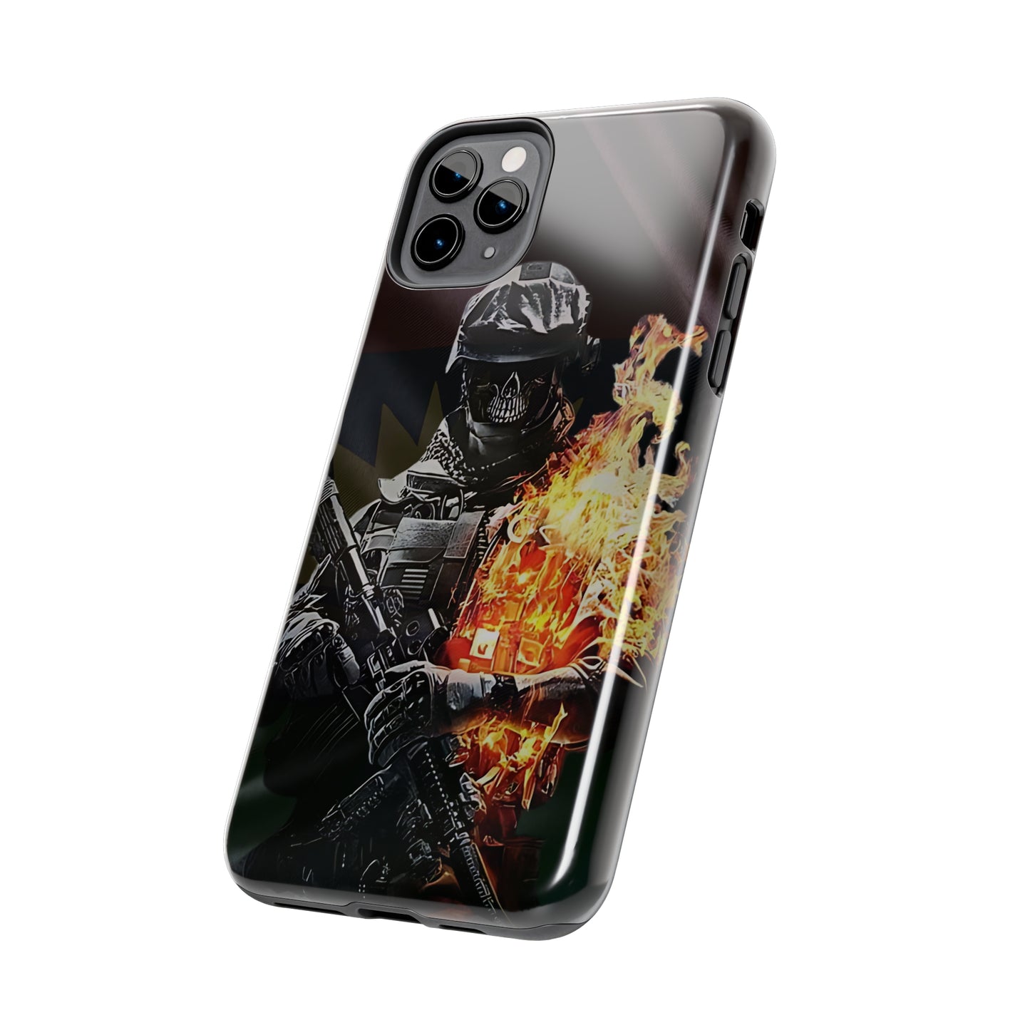 Biafra Soldier VIII - Tough iPhone Cases (iPhone 7, 8, X, 11, 12, 13, 14, 15)
