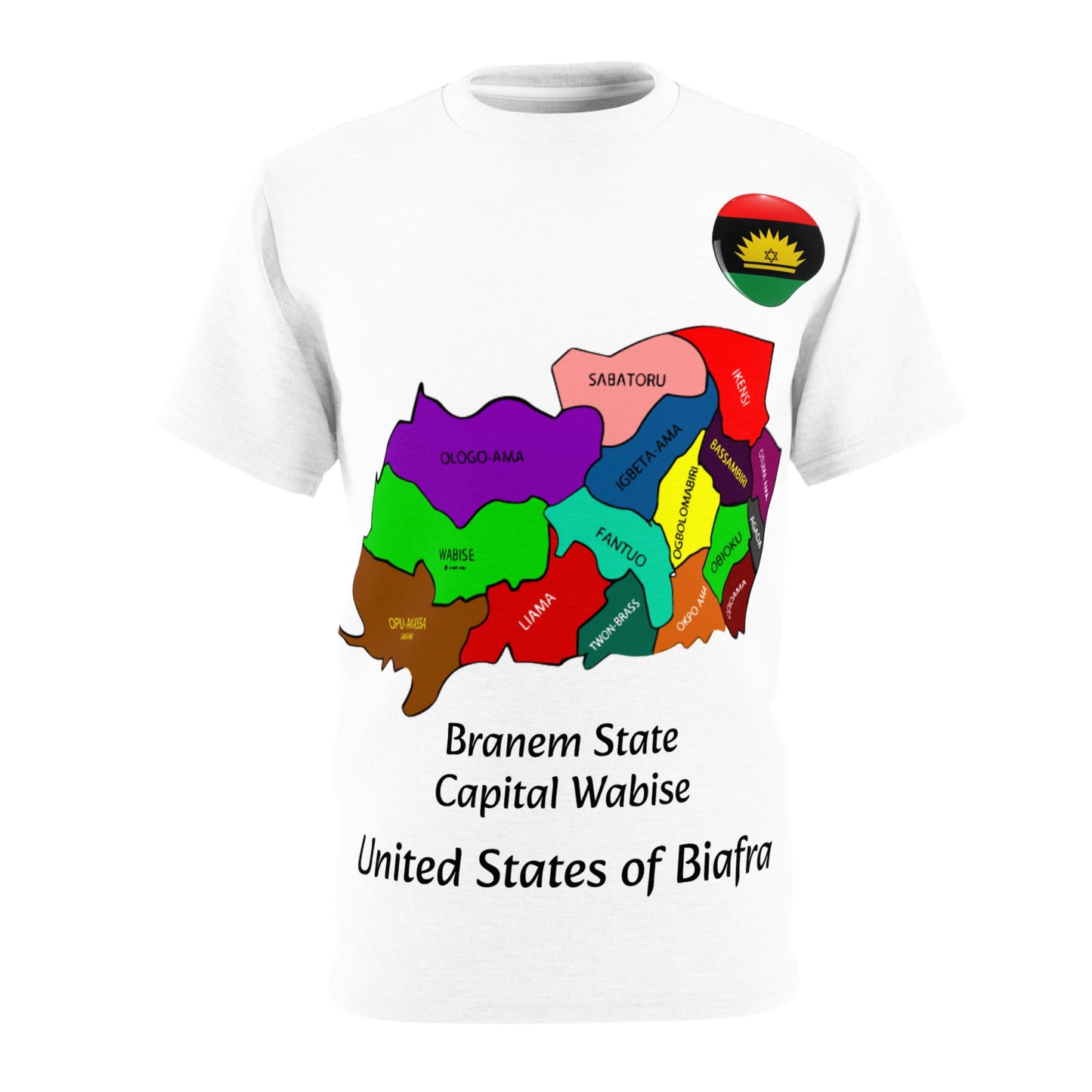 Branem State, United States of Biafra T-Shirt