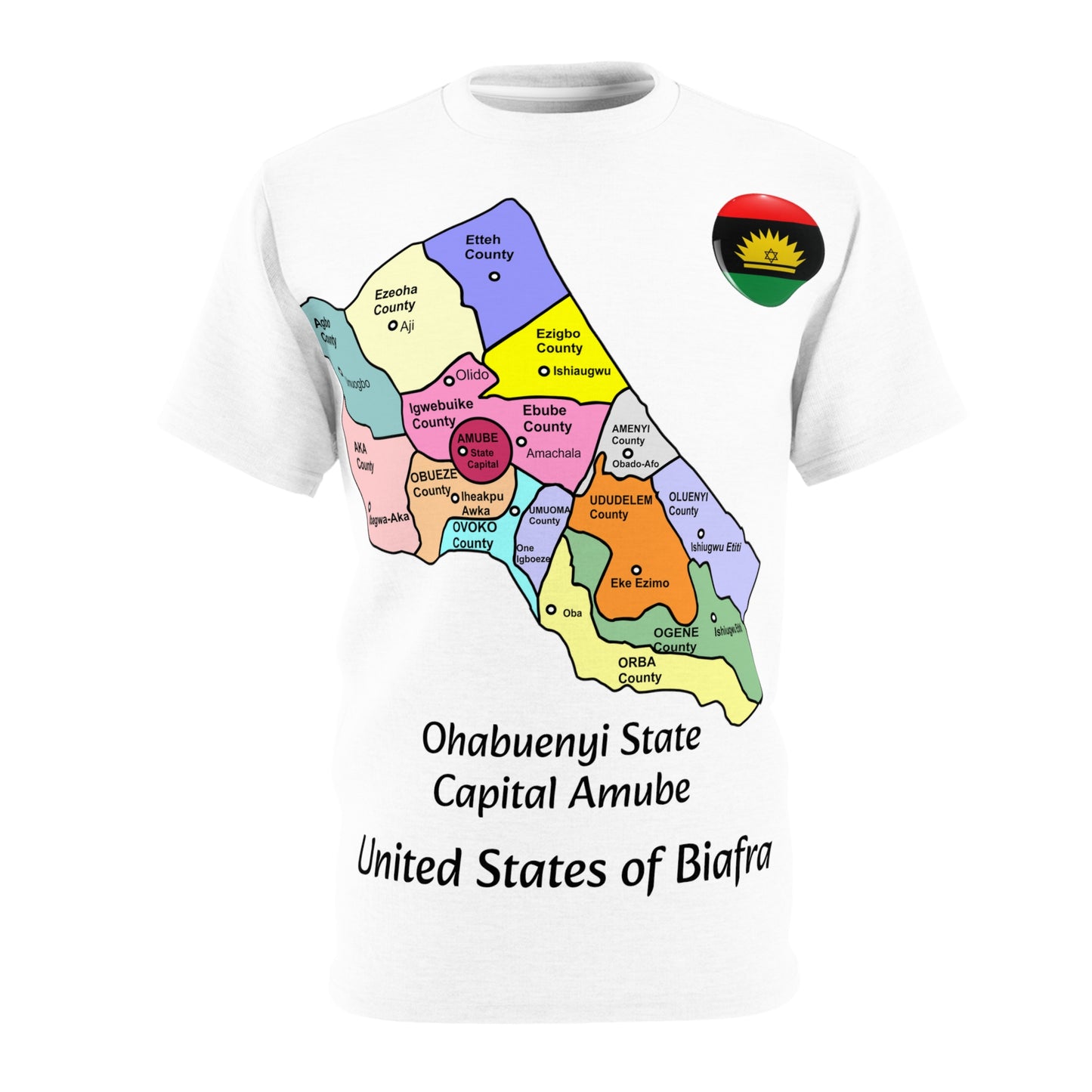 Ohabuenyi State, United States of Biafra T-Shirt