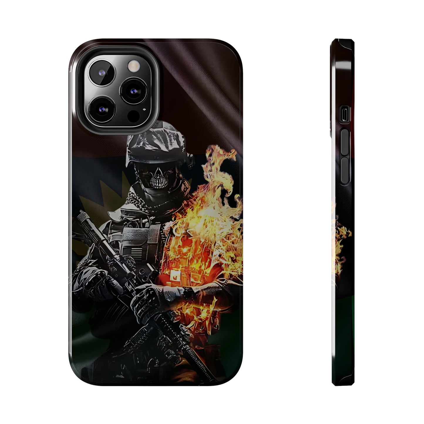 Biafra Soldier VIII - Tough iPhone Cases (iPhone 7, 8, X, 11, 12, 13, 14, 15)