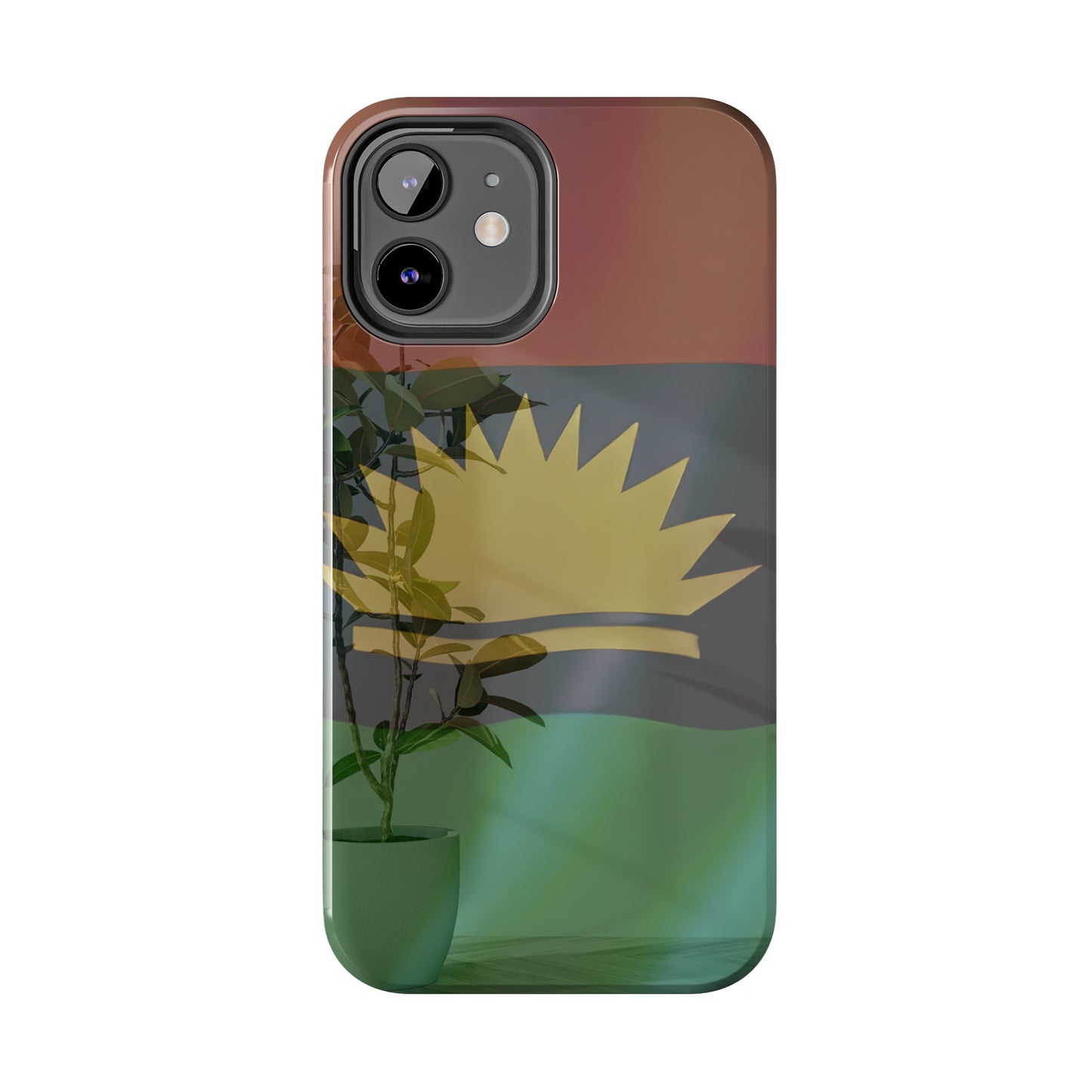 United States of Biafra Flag Plant Vase - Tough iPhone Cases (iPhone 7, 8, X, 11, 12, 13, 14, 15)