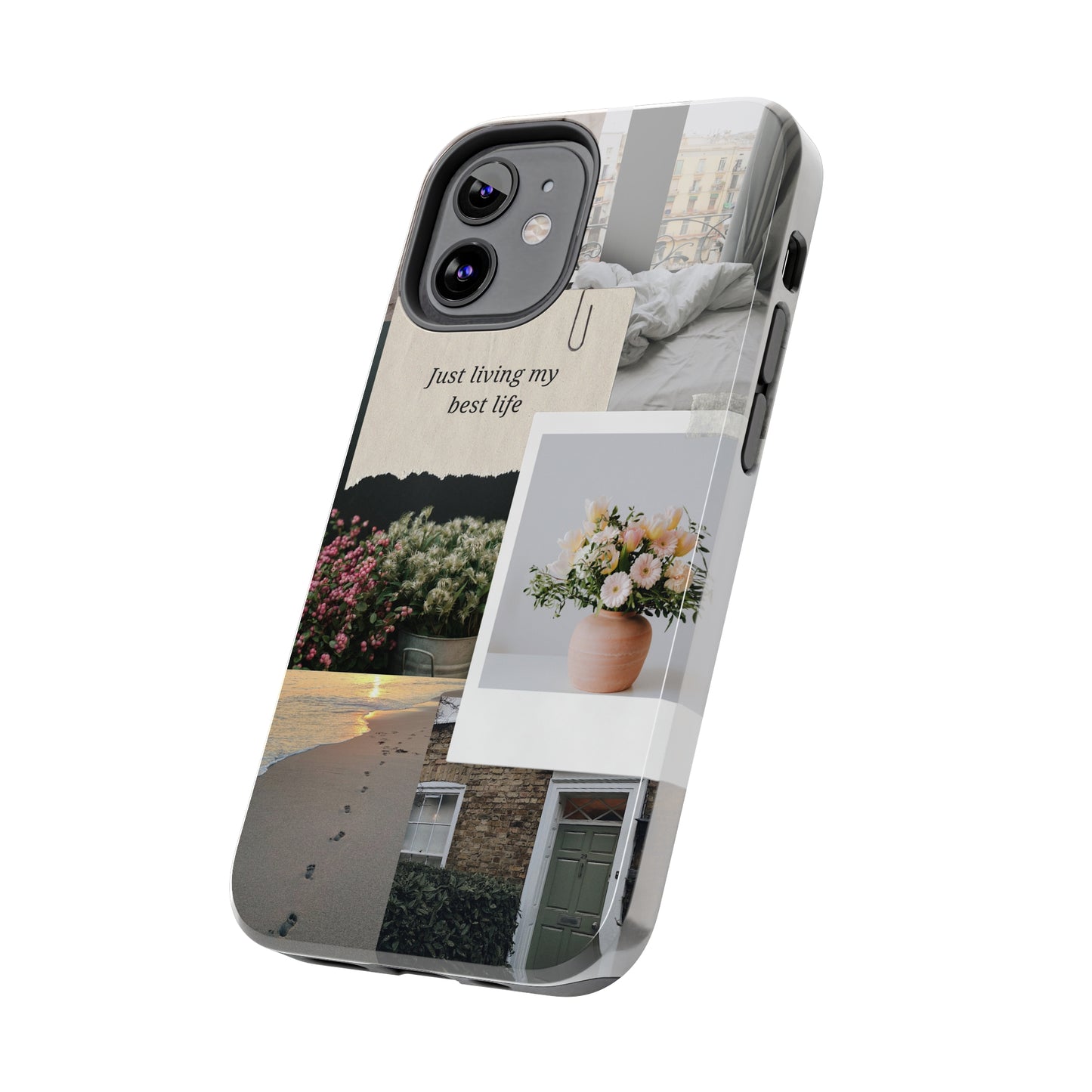 Just Living My Best Life - Tough iPhone Cases (iPhone 7, 8, X, 11, 12, 13, 14, 15)
